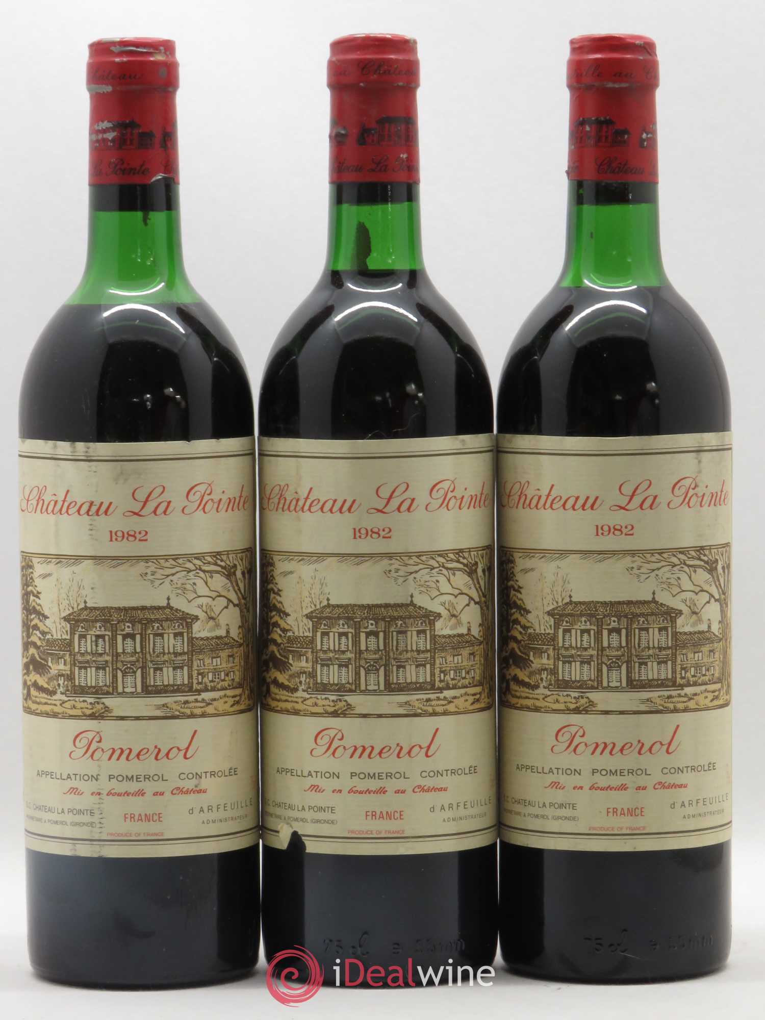 Château la Pointe 1982 - Lot de 12 bouteilles - 1