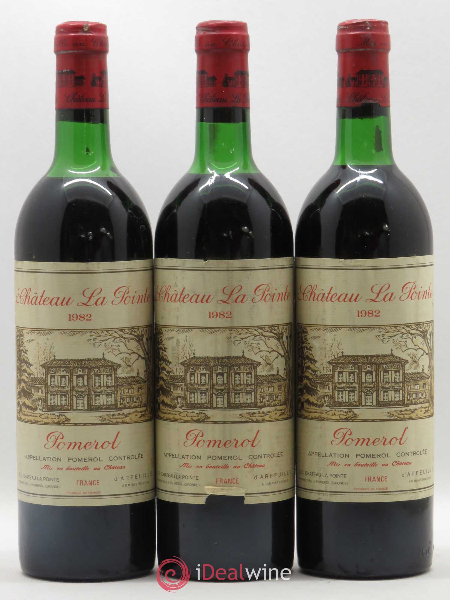 Château la Pointe 1982 - Lot de 12 bouteilles - 2