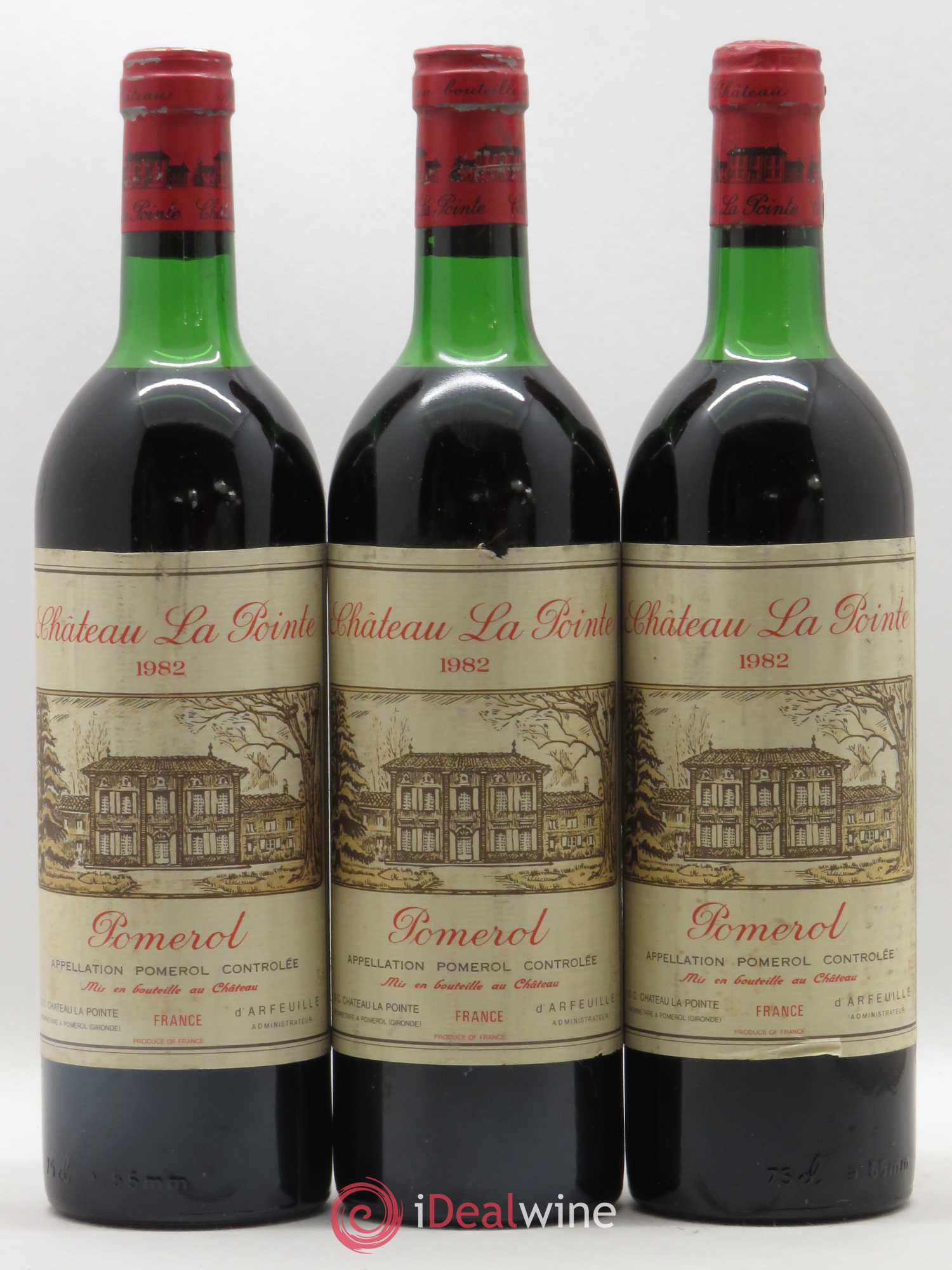 Château la Pointe 1982 - Lot de 12 bouteilles - 3