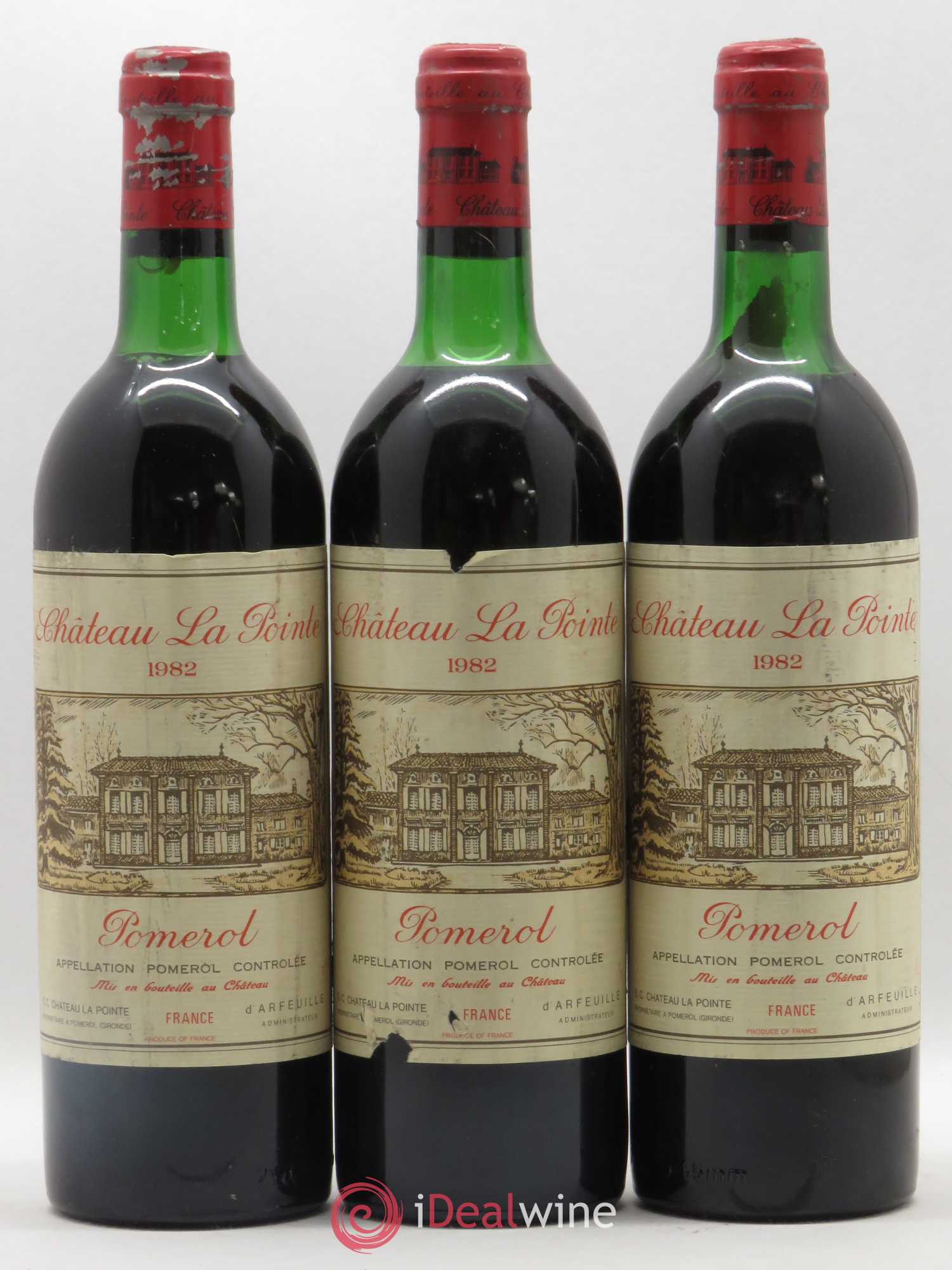 Château la Pointe 1982 - Lot de 12 bouteilles - 4