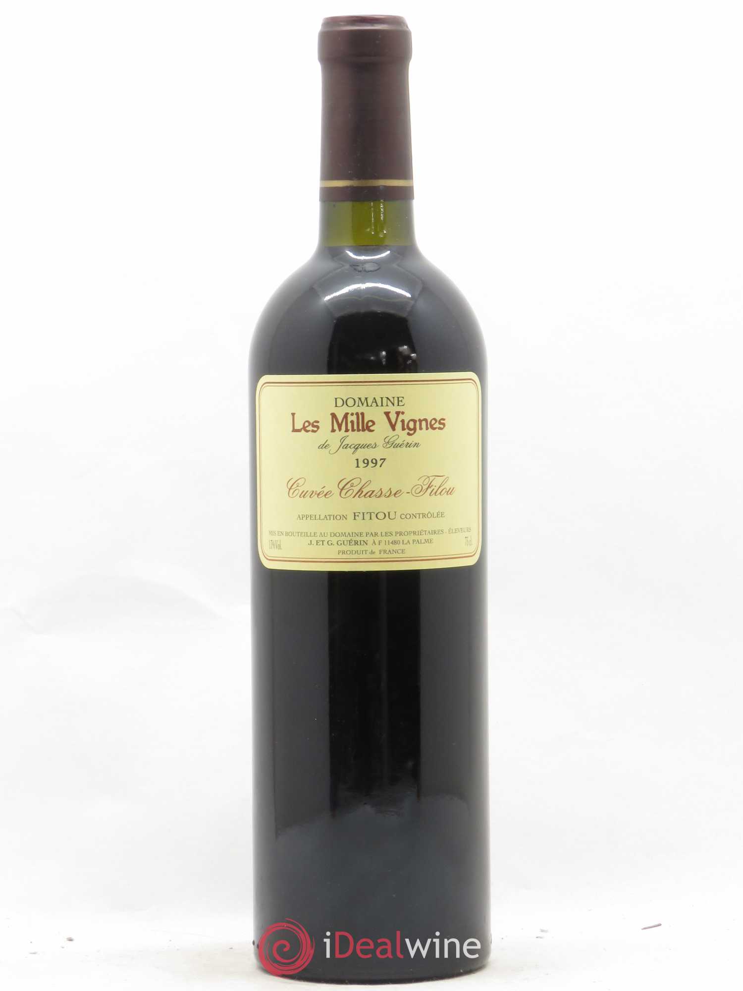 Fitou Chasse Filou Domaine des Mille Vignes 1997 - Posten von 1 Flasche - 0