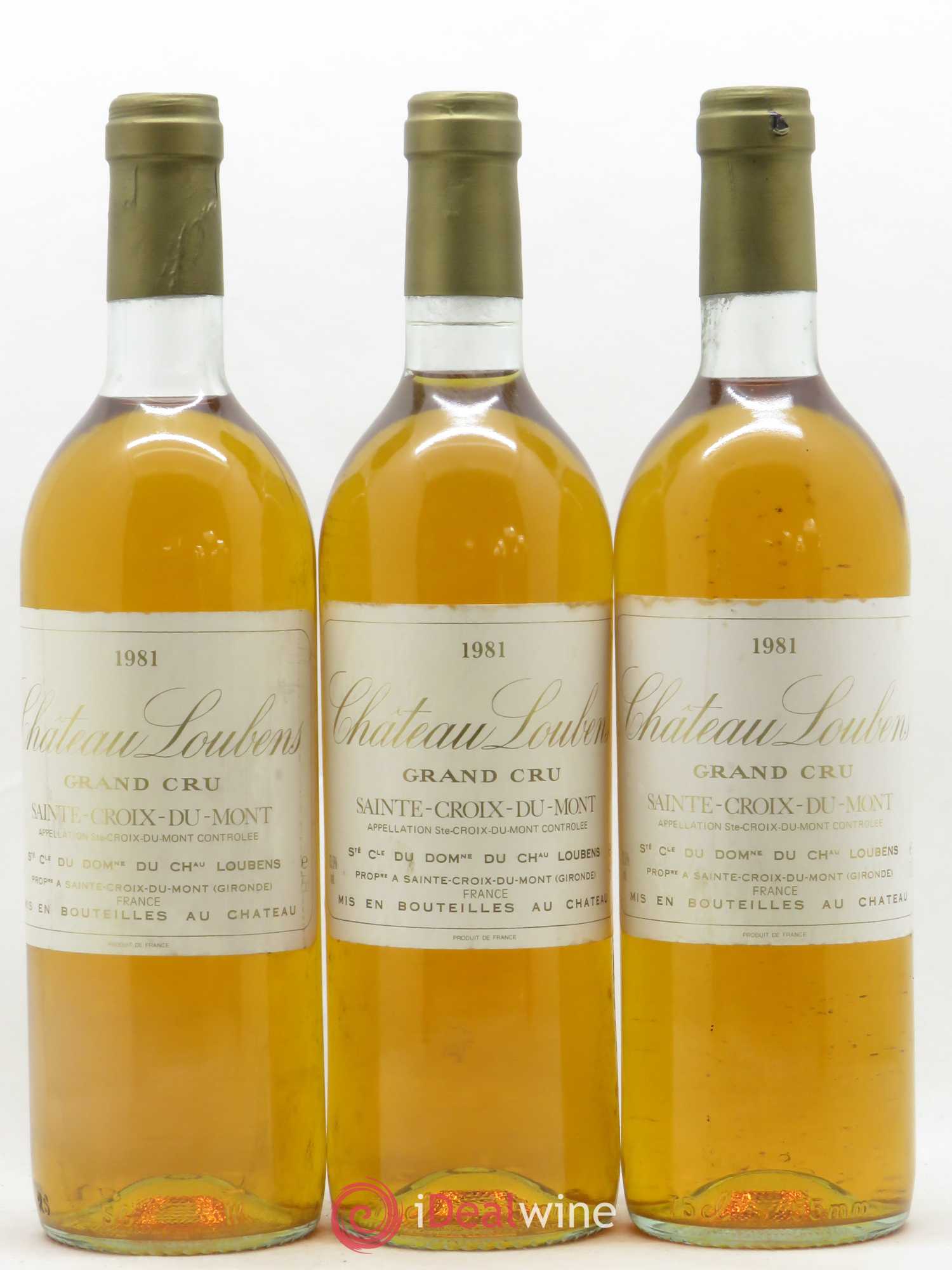 Château Loubens 1981 - Lotto di 5 bottiglie - 1