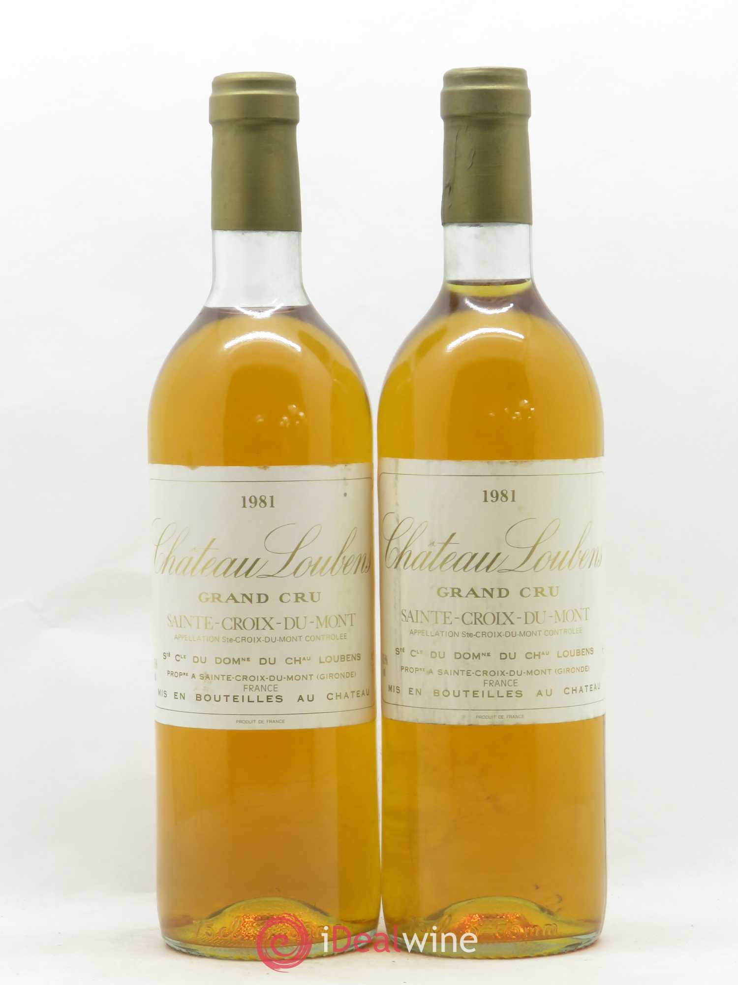 Château Loubens 1981 - Lotto di 5 bottiglie - 2