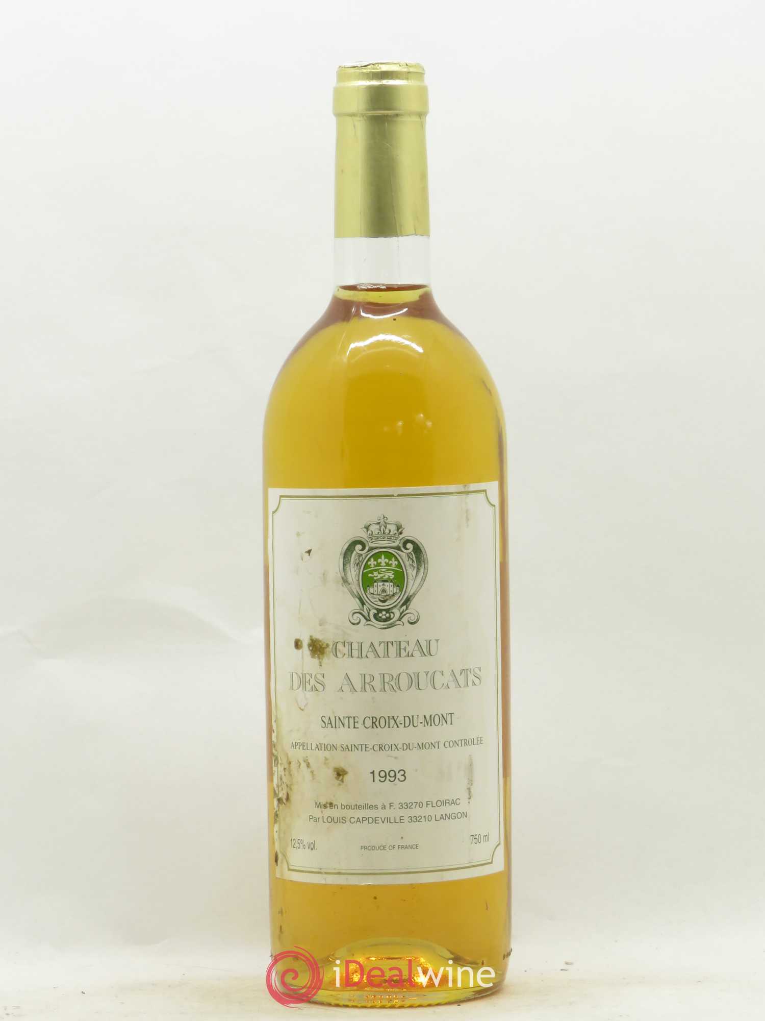 Sainte-Croix-du-Mont Château Les Arroucats 1993 - Lotto di 1 bottiglia - 0