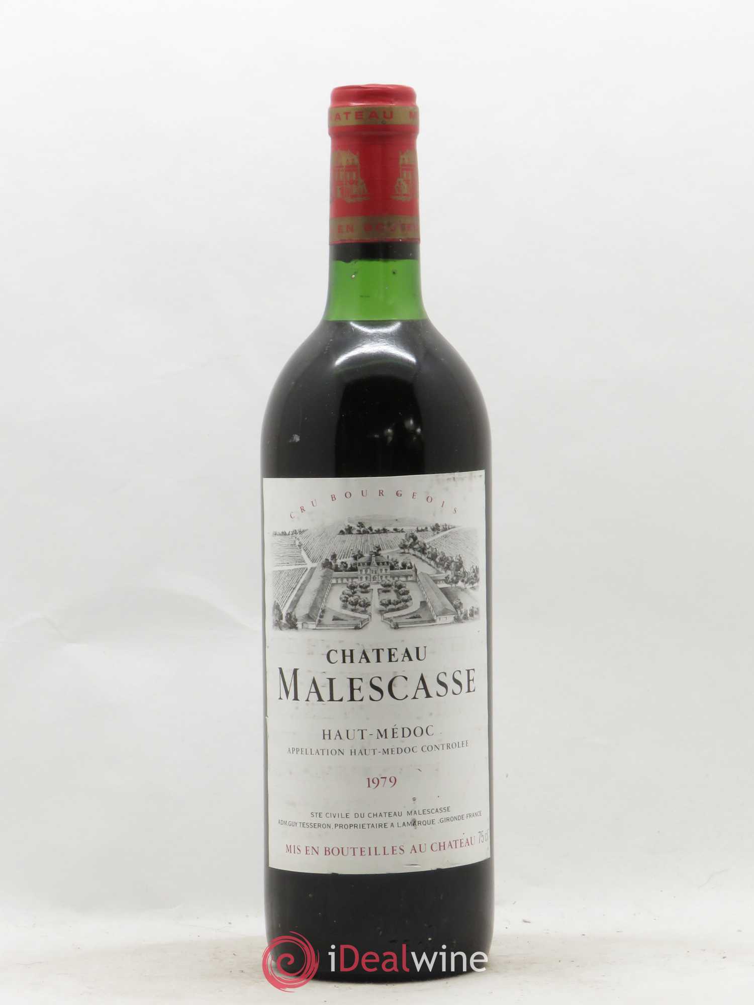 Château Malescasse Cru Bourgeois Exceptionnel 1979 - Lot de 1 bouteille - 0