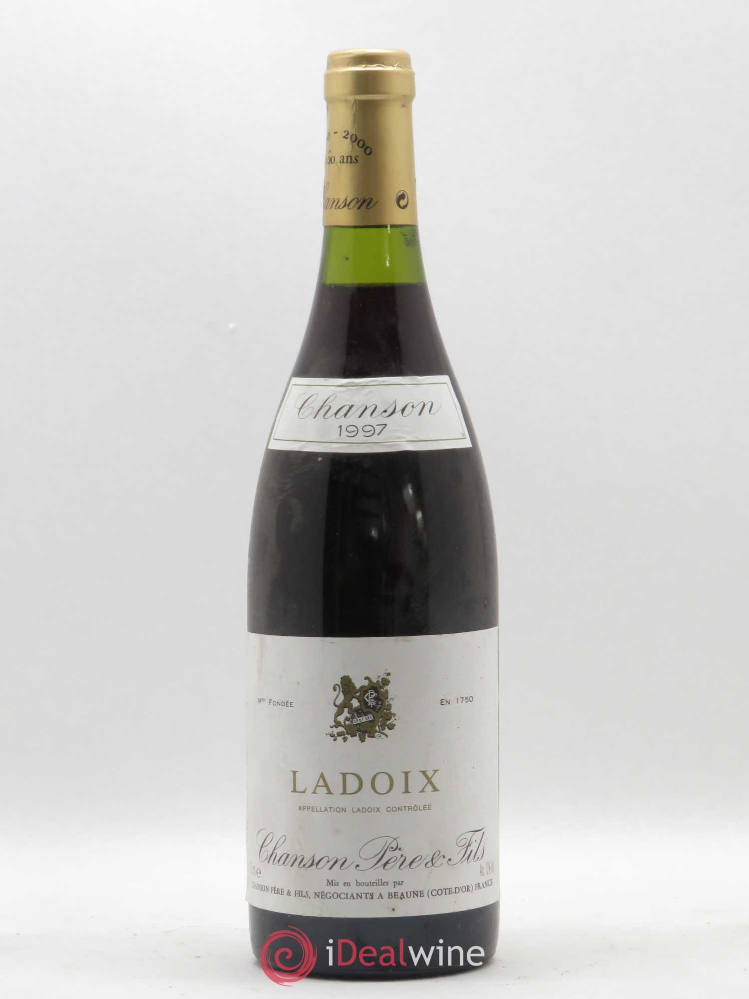 Ladoix Chanson 1997 - Lot de 1 bouteille - 0