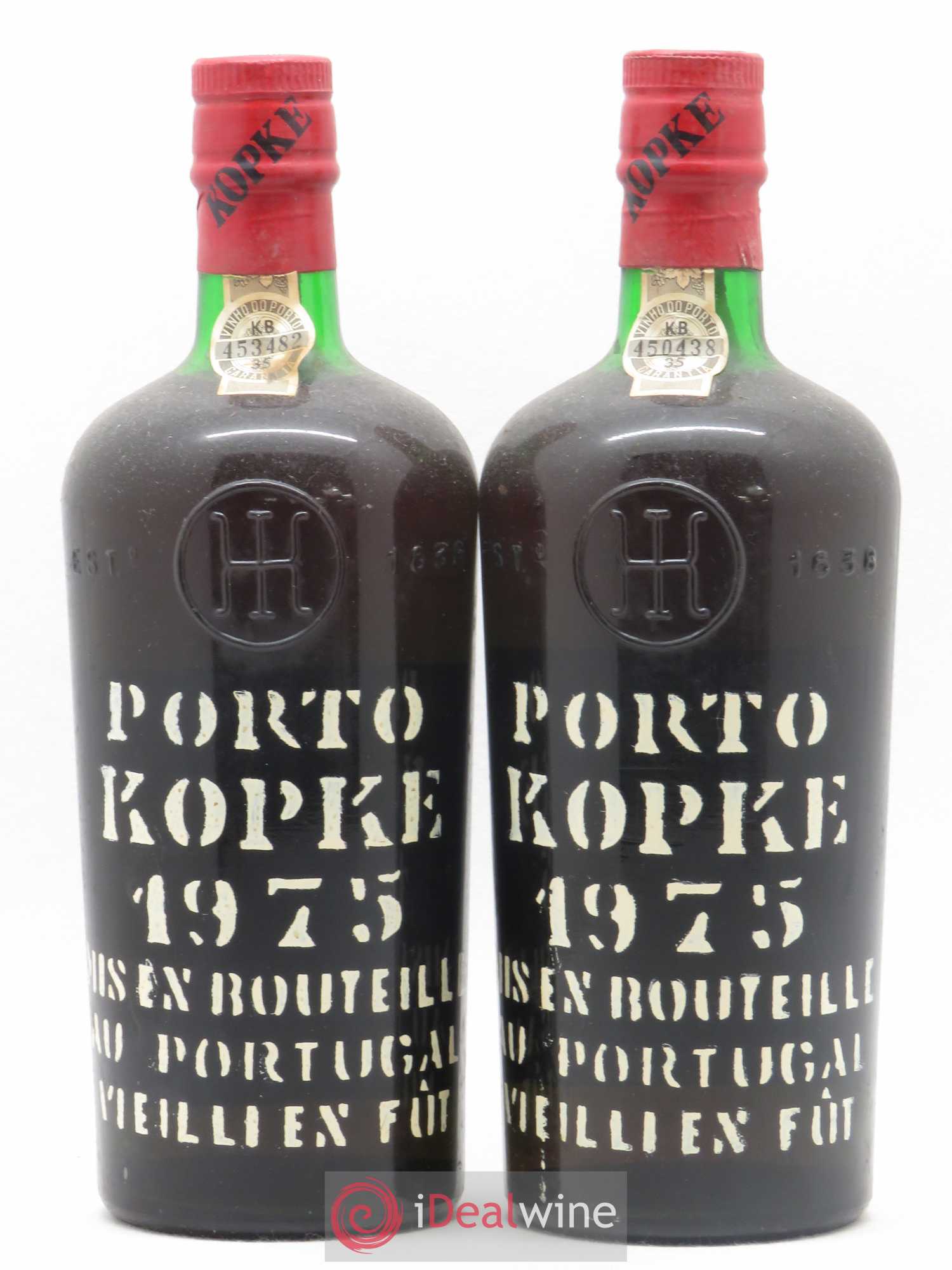 Porto Kopke Vintage 1975 - Posten von 2 Flaschen - 0