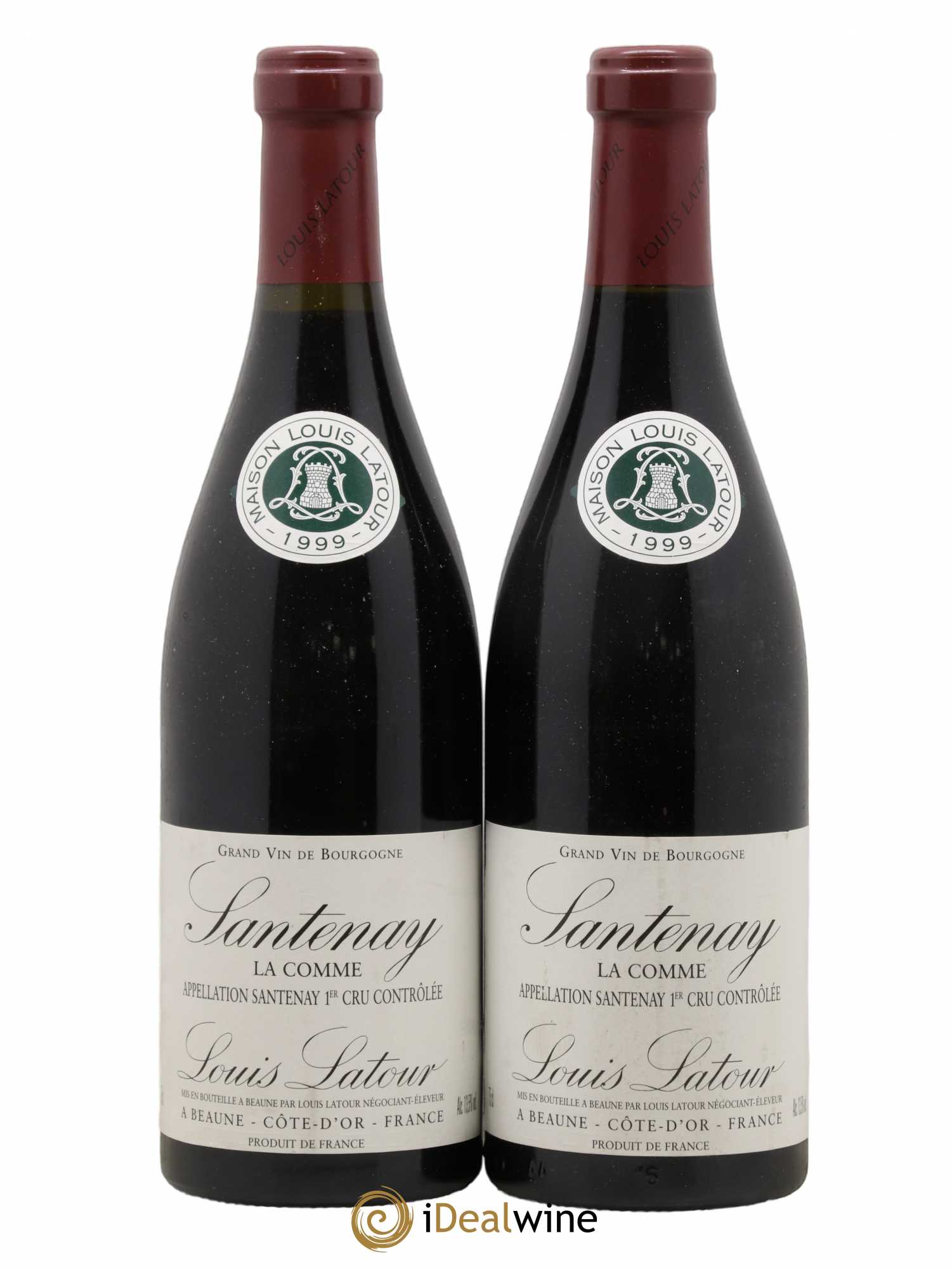 Santenay 1er Cru La Comme Latour 1999 - Lot de 2 bouteilles - 0