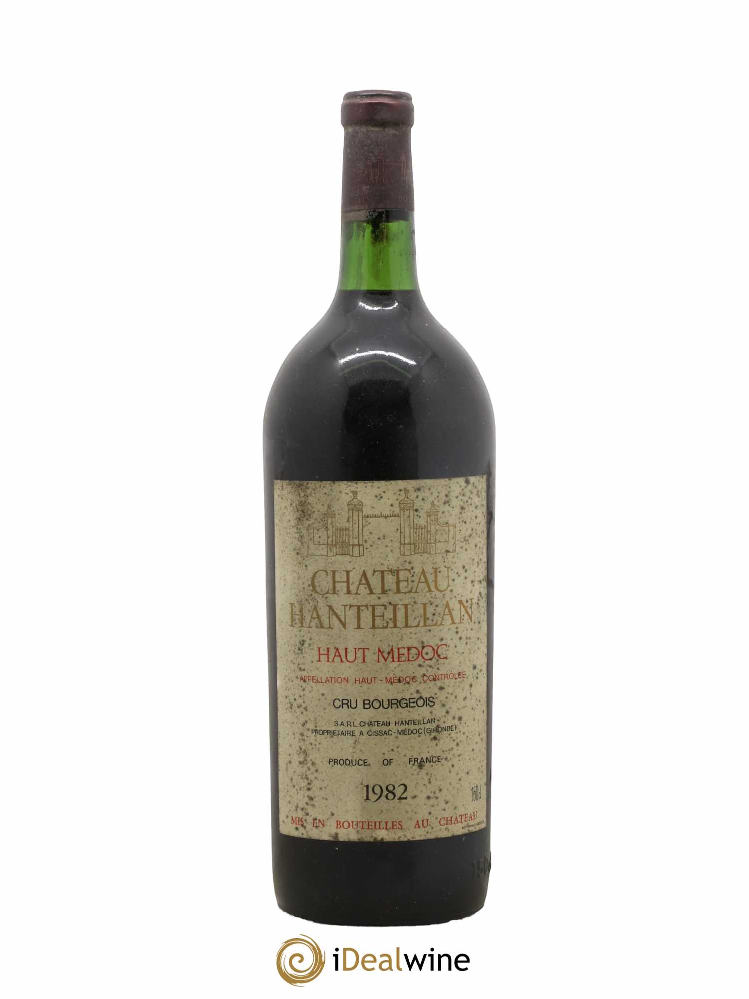 Château Hanteillan Cru Bourgeois 1982 - Lot de 1 magnum - 0