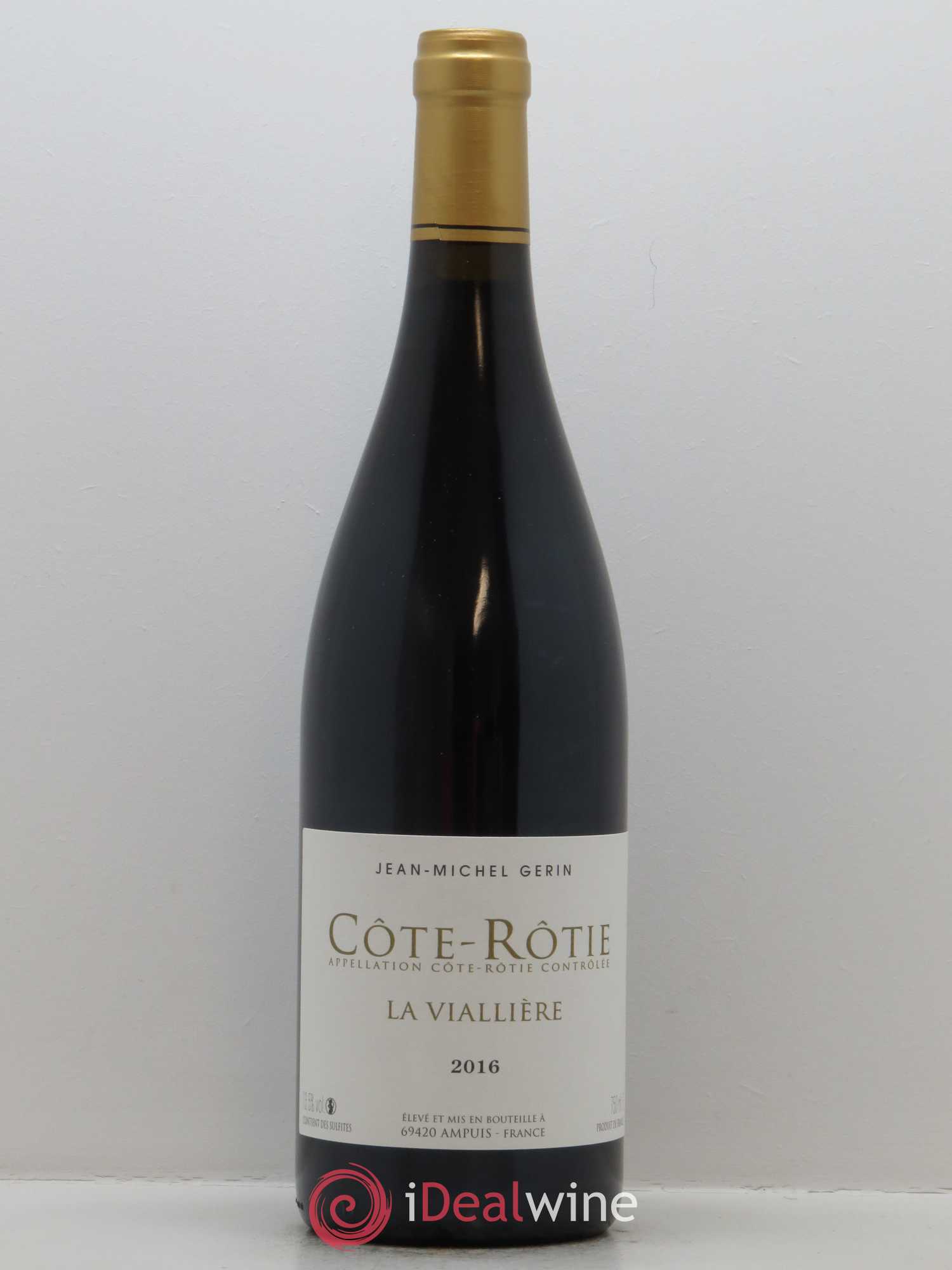 Côte-Rôtie La Viallière Jean-Michel Gerin 2016 - Lot de 1 bouteille - 0