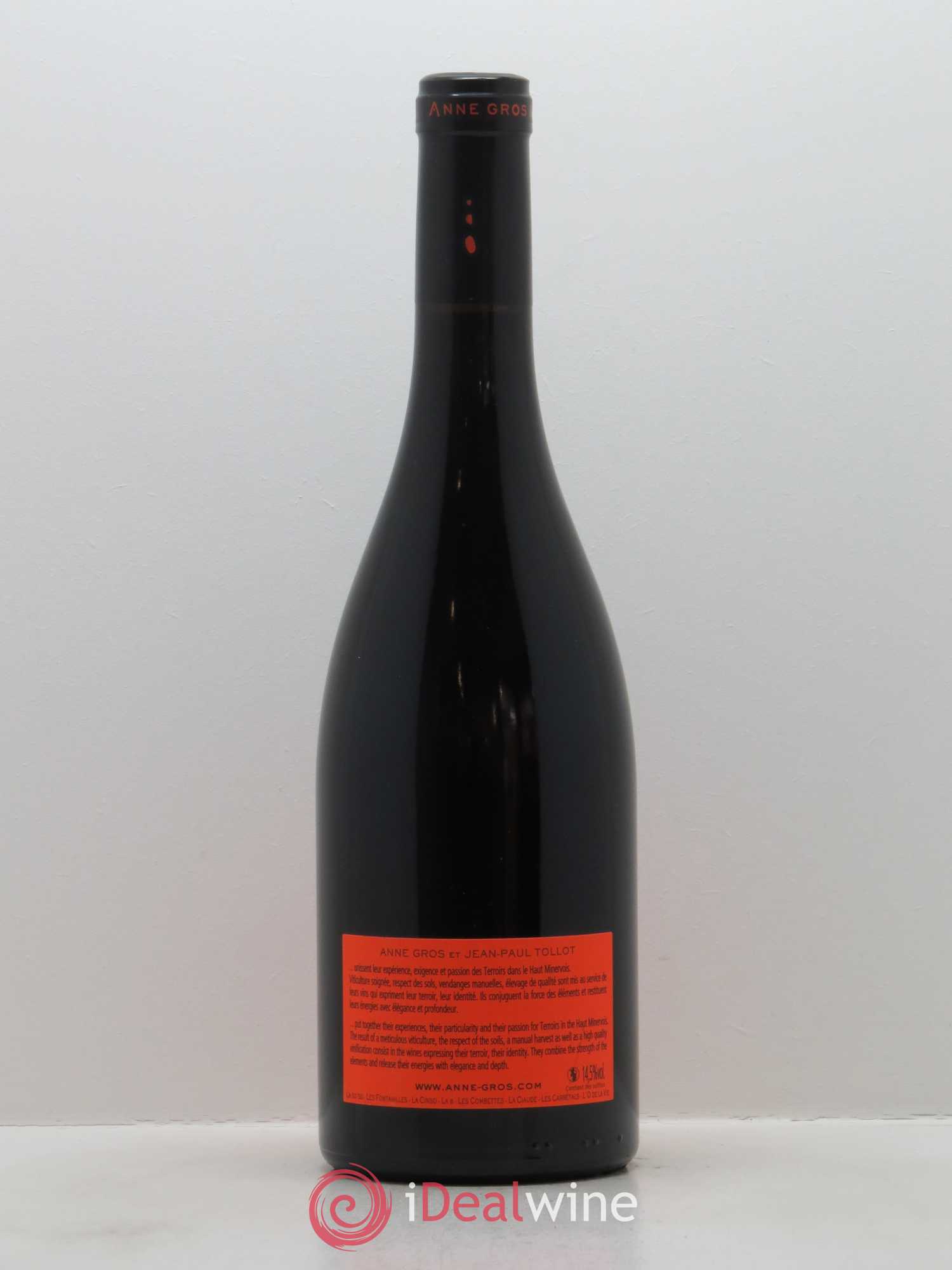 Pays d'Hérault - Côtes du Brian La Grenache 8 Anne Gros & Jean-Paul Tollot 2016 - Lot de 1 bouteille - 1
