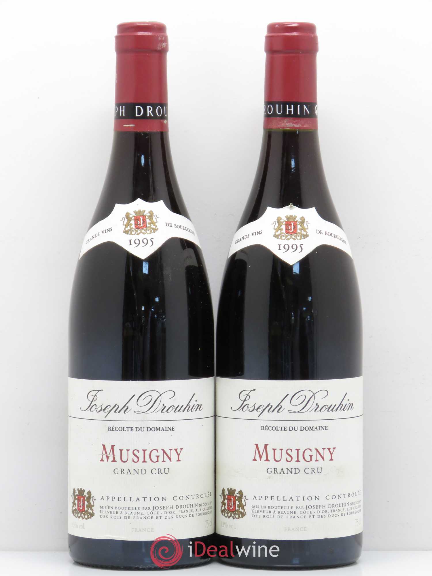 Musigny Grand Cru Joseph Drouhin 1995 - Lot de 2 bouteilles - 0