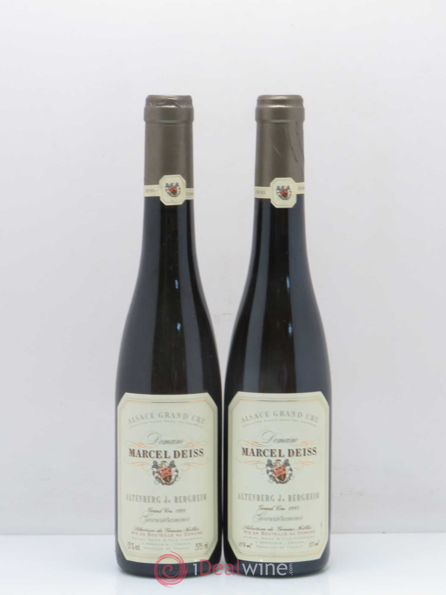 Alsace Gewurztraminer Sélection de Grains Nobles Grand Cru Altenberg de Bergheim Marcel Deiss (Domaine) (senza prezzo di riserva) 1995 - Lotto di 2 mezze bottiglie - 0