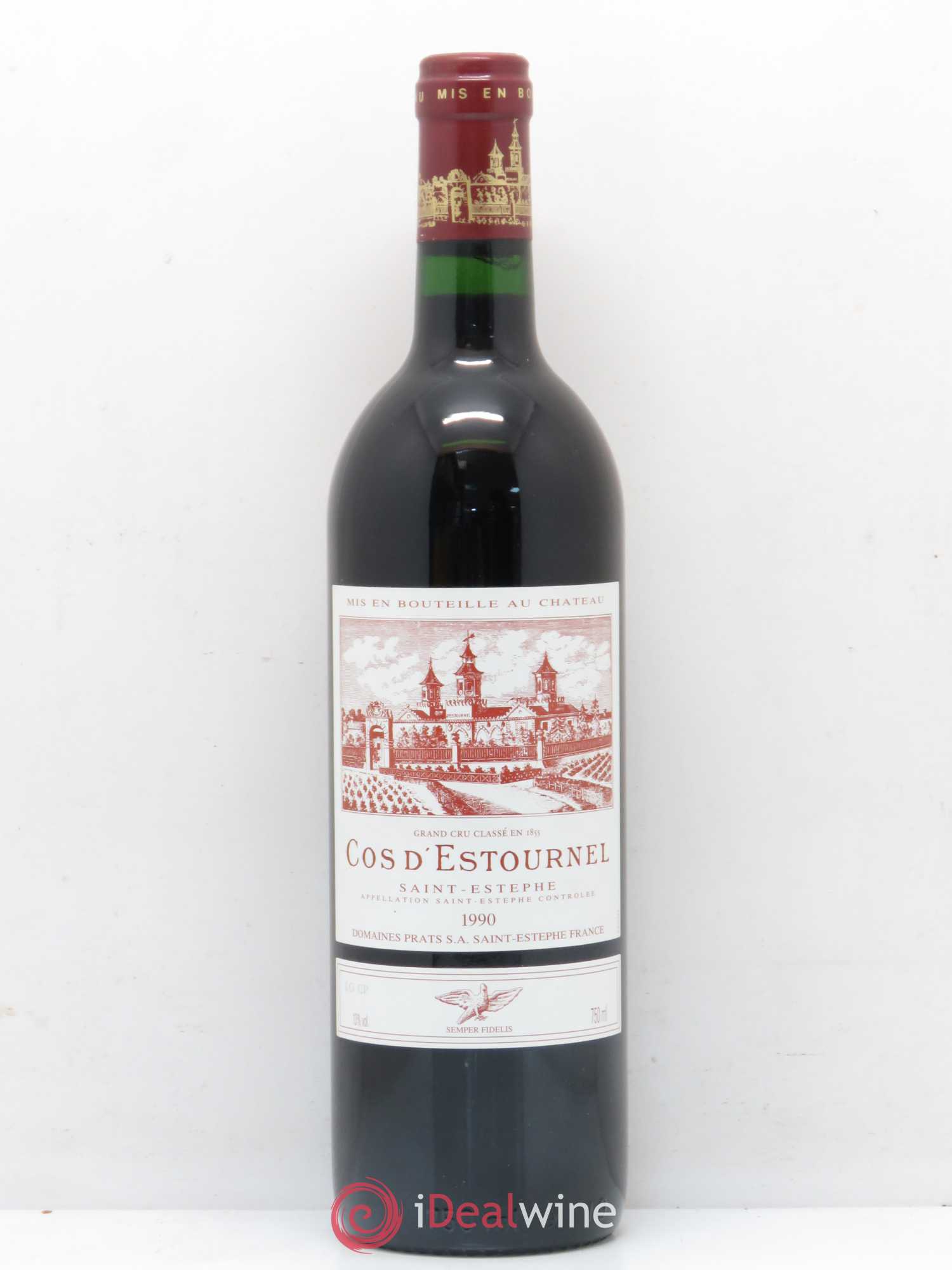 Cos d'Estournel 2ème Grand Cru Classé 1990 - Lot de 1 bouteille - 0