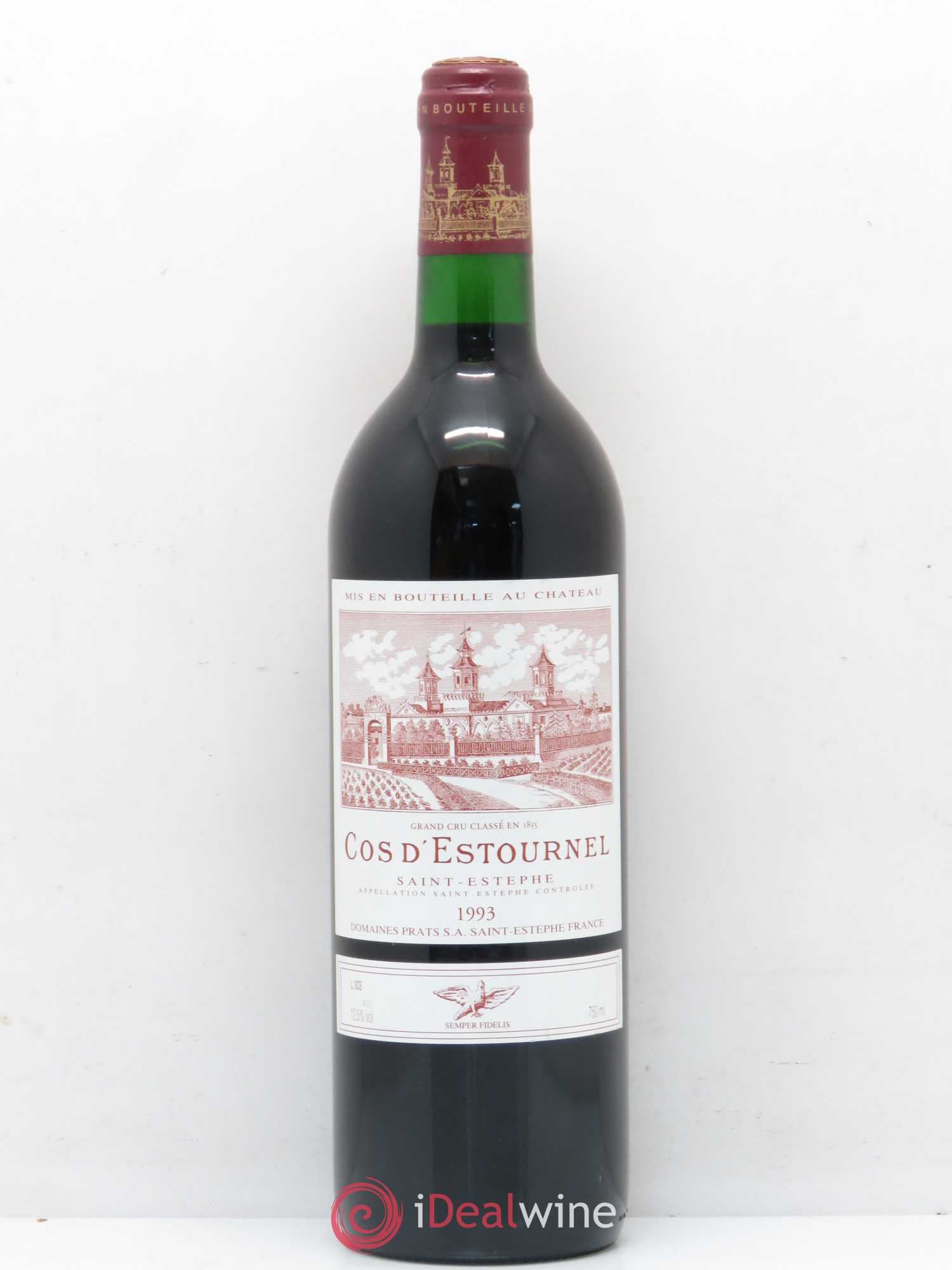 Cos d'Estournel 2ème Grand Cru Classé 1993 - Lot de 1 bouteille - 0