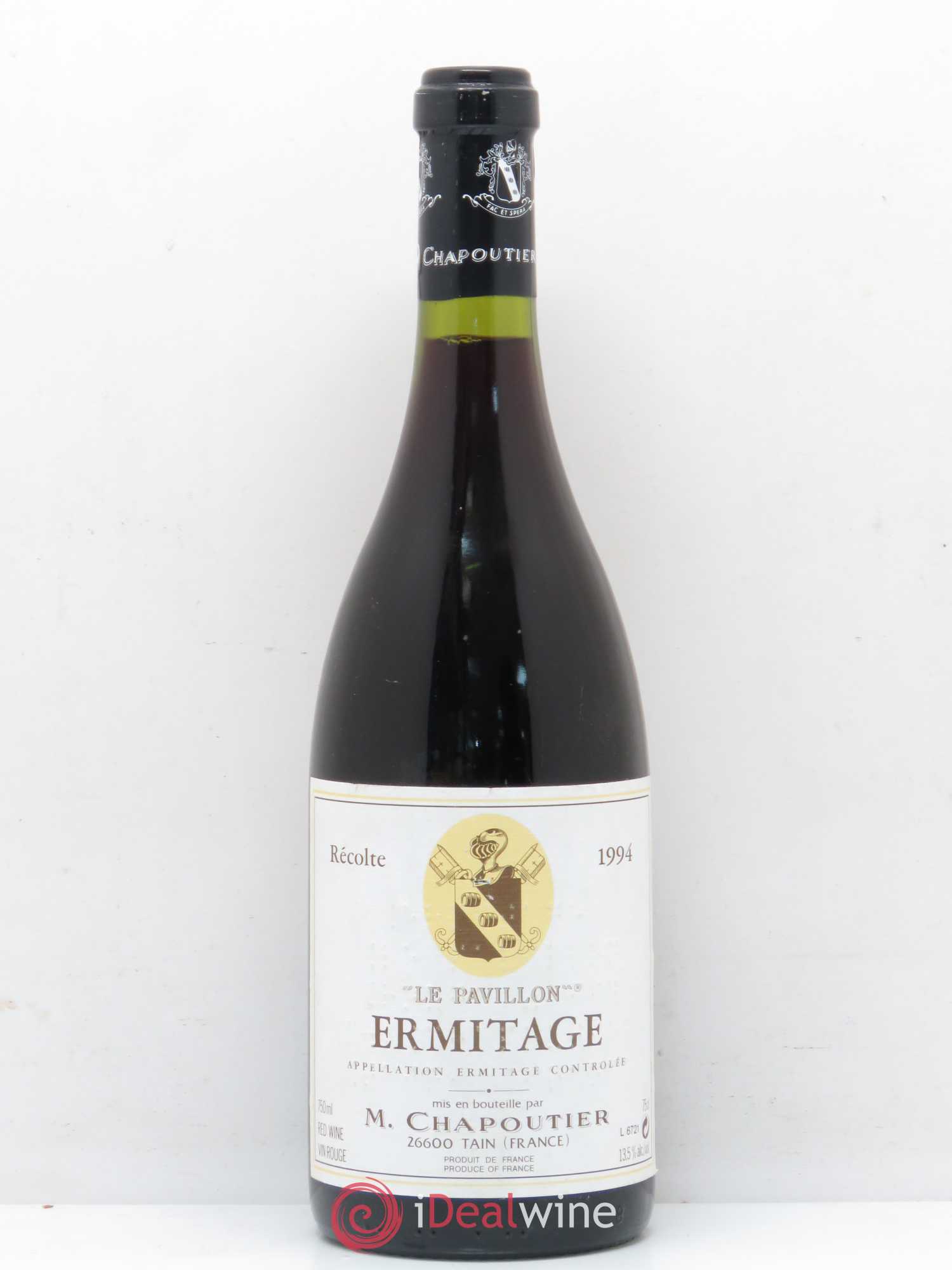 Hermitage Ermitage Le Pavillon Chapoutier 1994 - Lot de 1 bouteille - 0