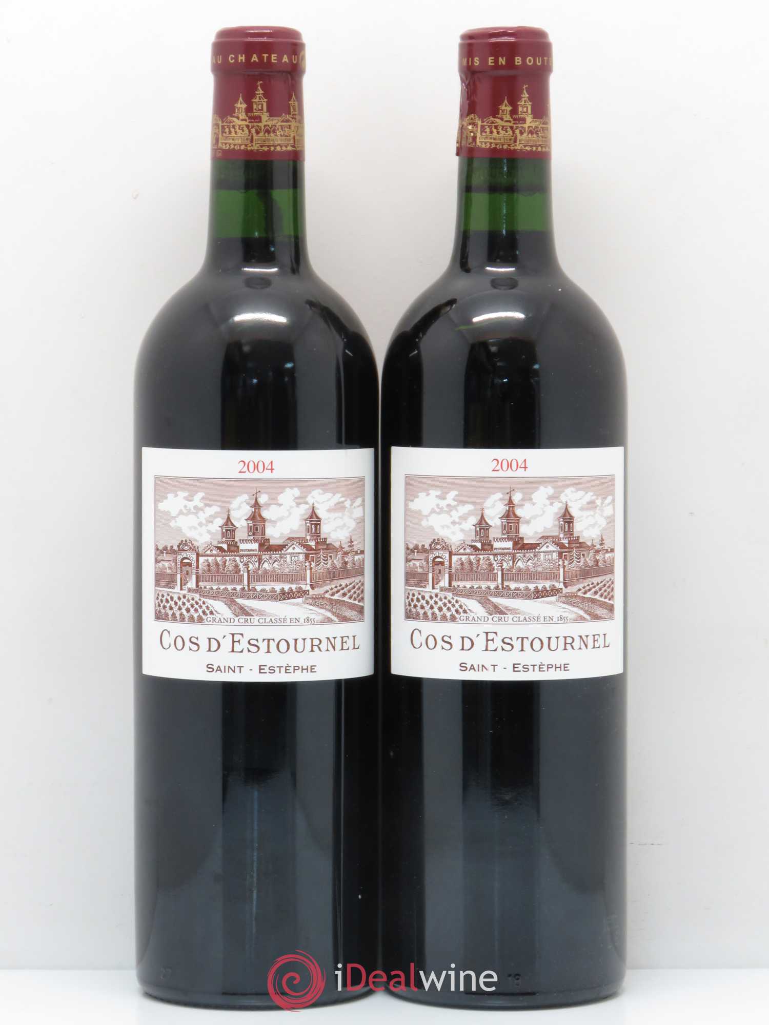 Cos d'Estournel 2ème Grand Cru Classé 2004 - Lot de 2 bouteilles - 0