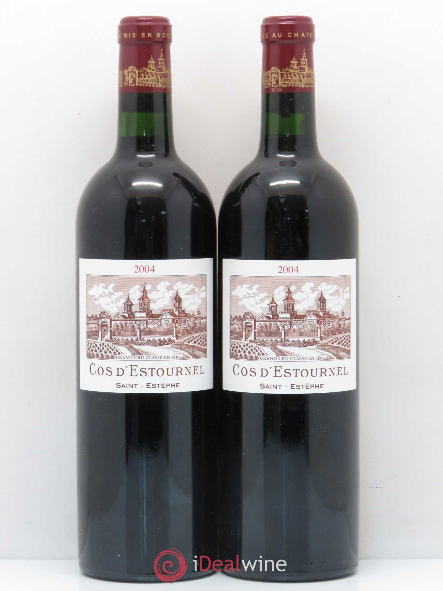 Cos d'Estournel 2ème Grand Cru Classé 2004 - Lot de 2 bouteilles - 0