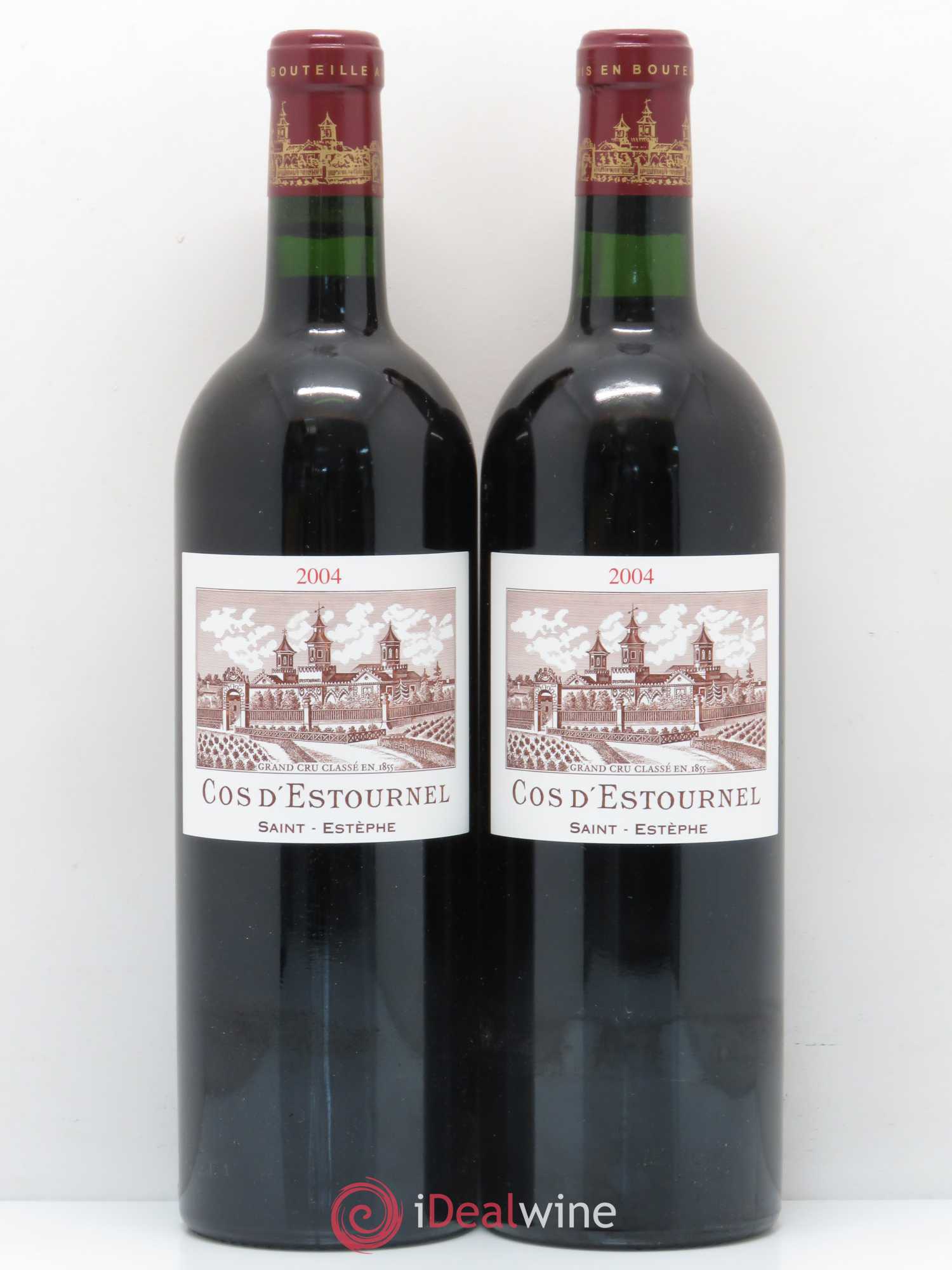 Cos d'Estournel 2ème Grand Cru Classé 2004 - Lot de 2 bouteilles - 0