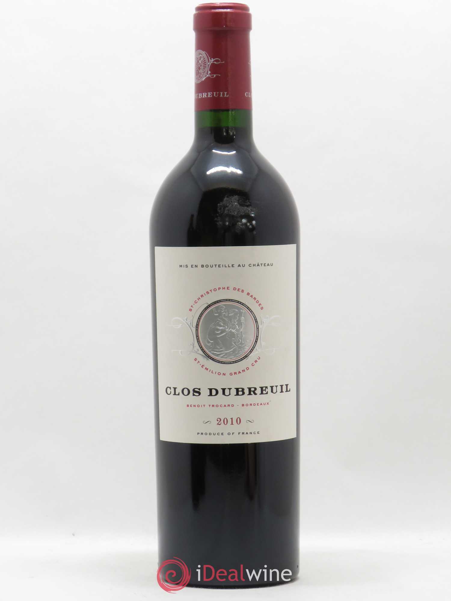 Clos Dubreuil Grand Cru Classé Grand Cru 2010 - Lot de 1 bouteille - 0