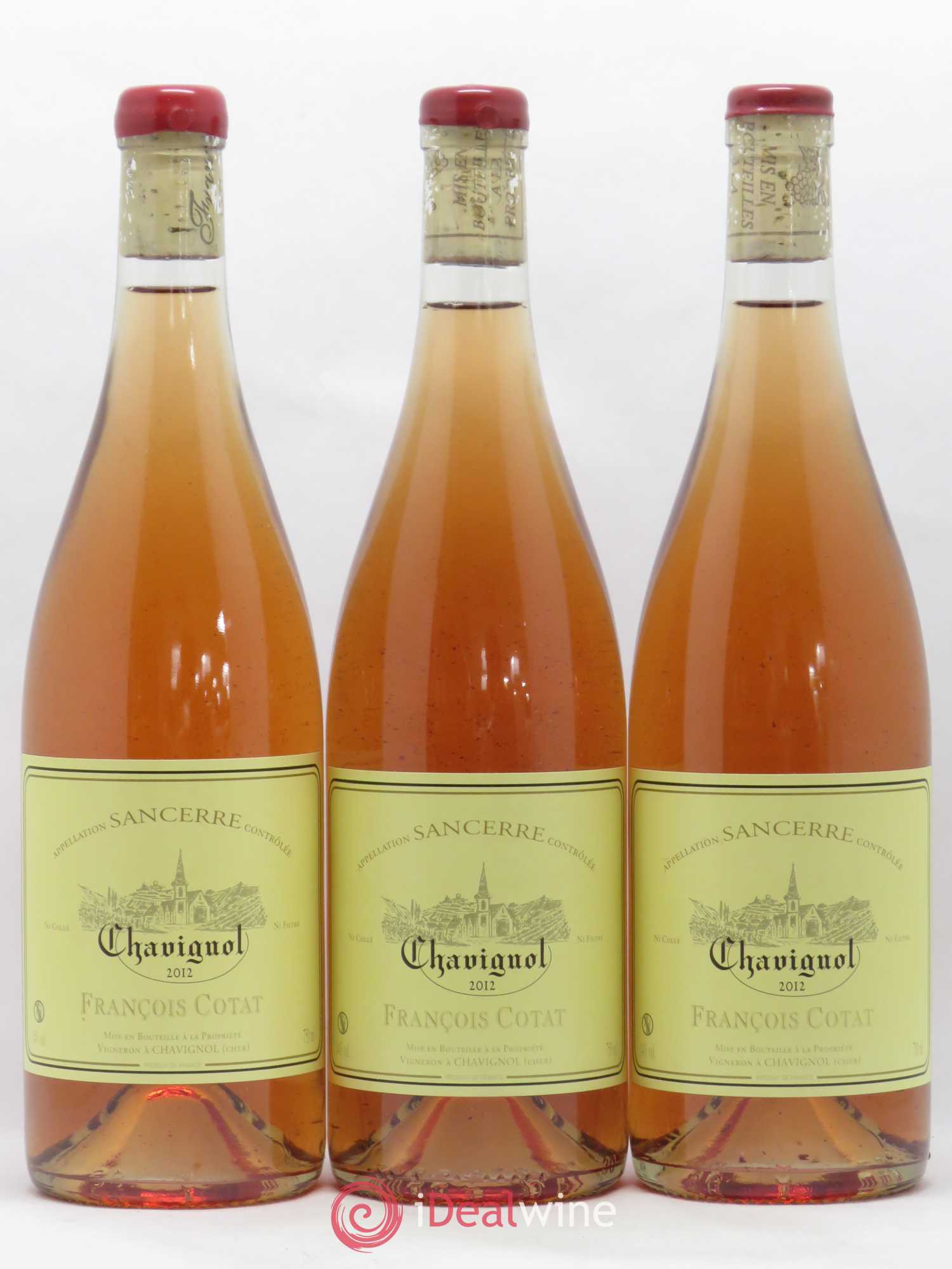 Sancerre François Cotat 2012 - Lot de 3 bouteilles - 0
