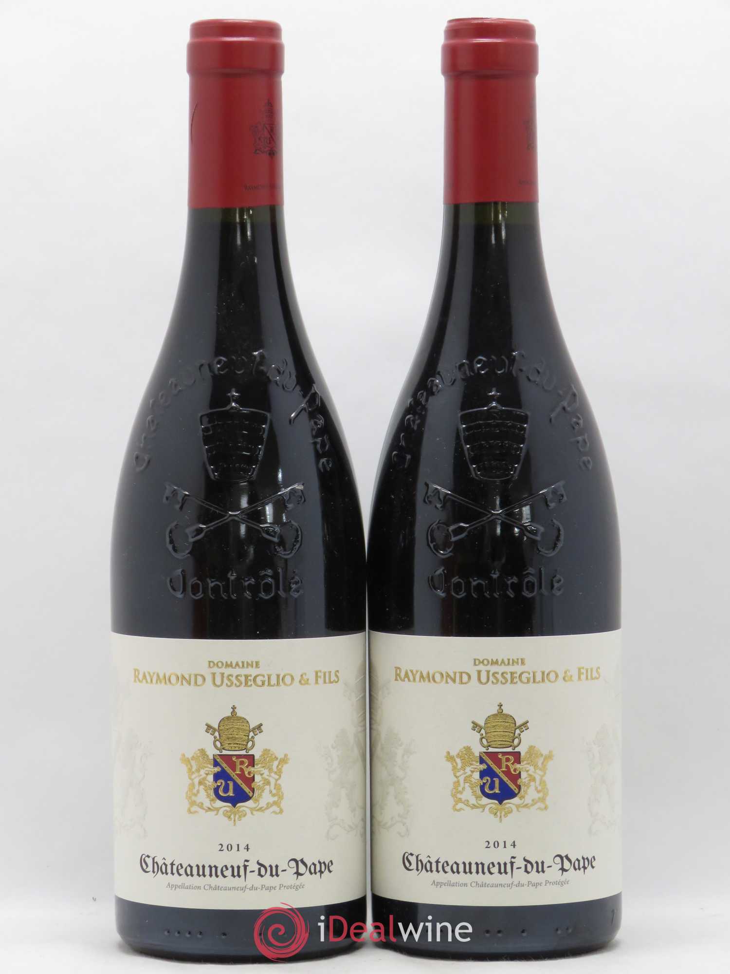Châteauneuf-du-Pape Raymond Usseglio & Fils (Domaine) 2014 - Lot de 2 bouteilles - 0
