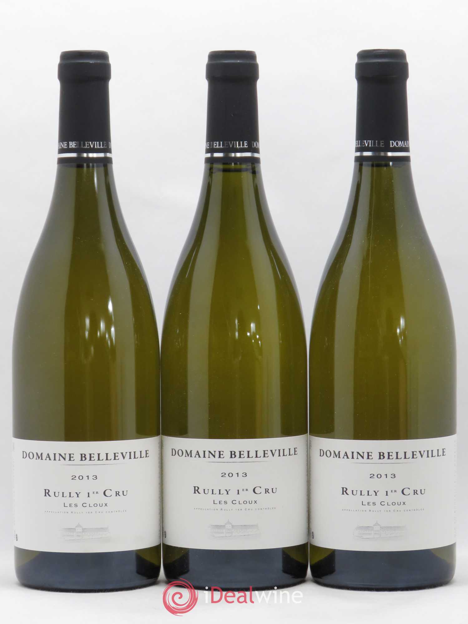 Rully 1er Cru Les Cloux Bellevile 2013 - Posten von 3 Flaschen - 0