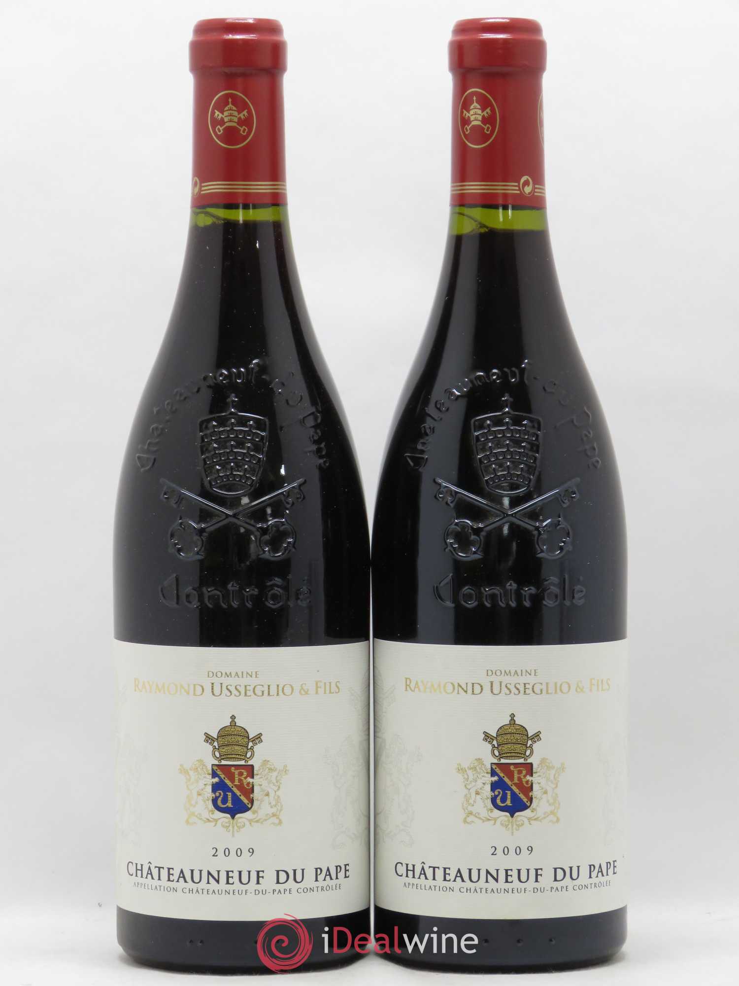 Châteauneuf-du-Pape Raymond Usseglio & Fils (Domaine) 2009 - Lot de 2 bouteilles - 0