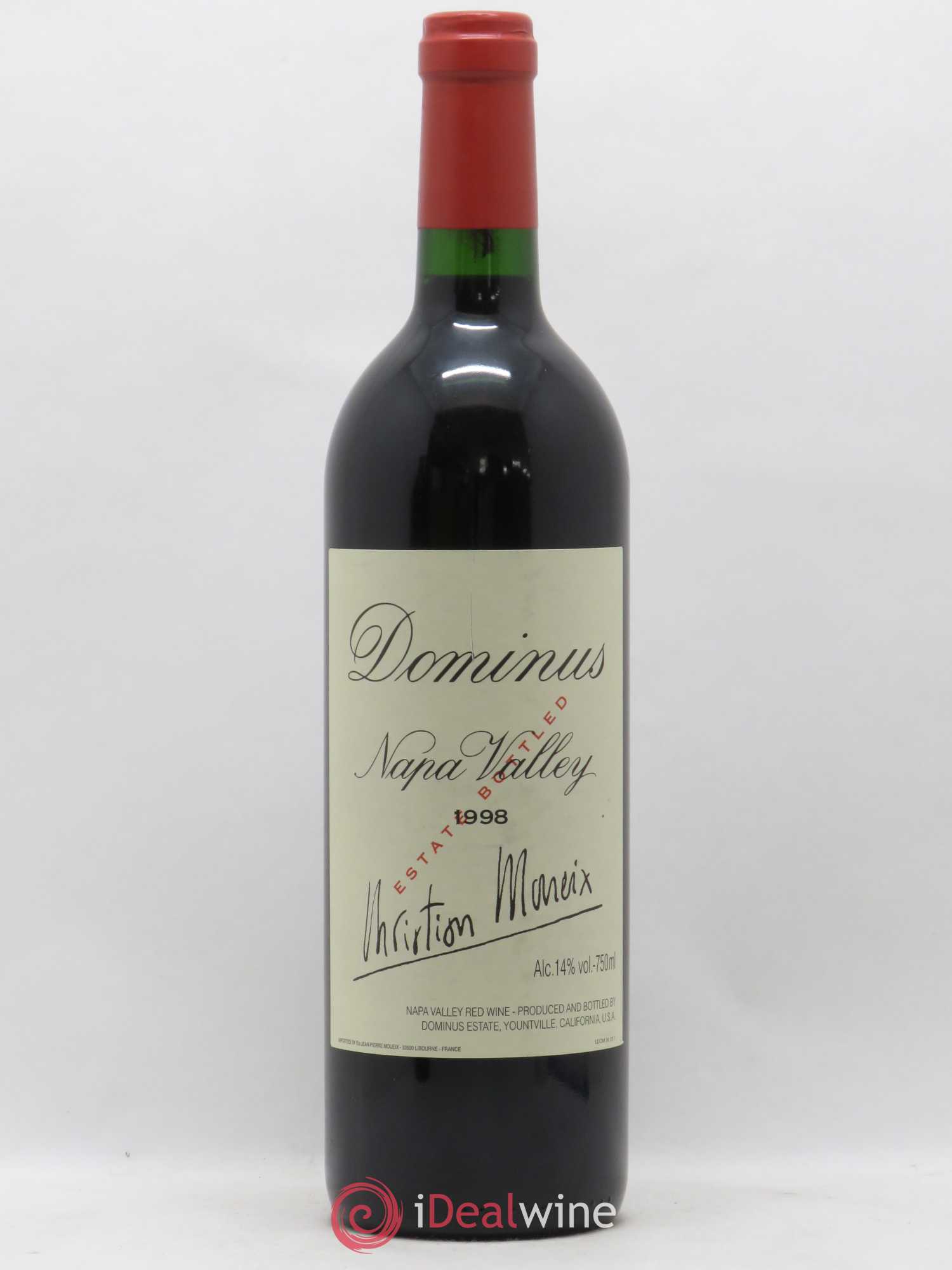 Napa Valley Dominus Christian Moueix 1998 - Lot de 1 bouteille - 0