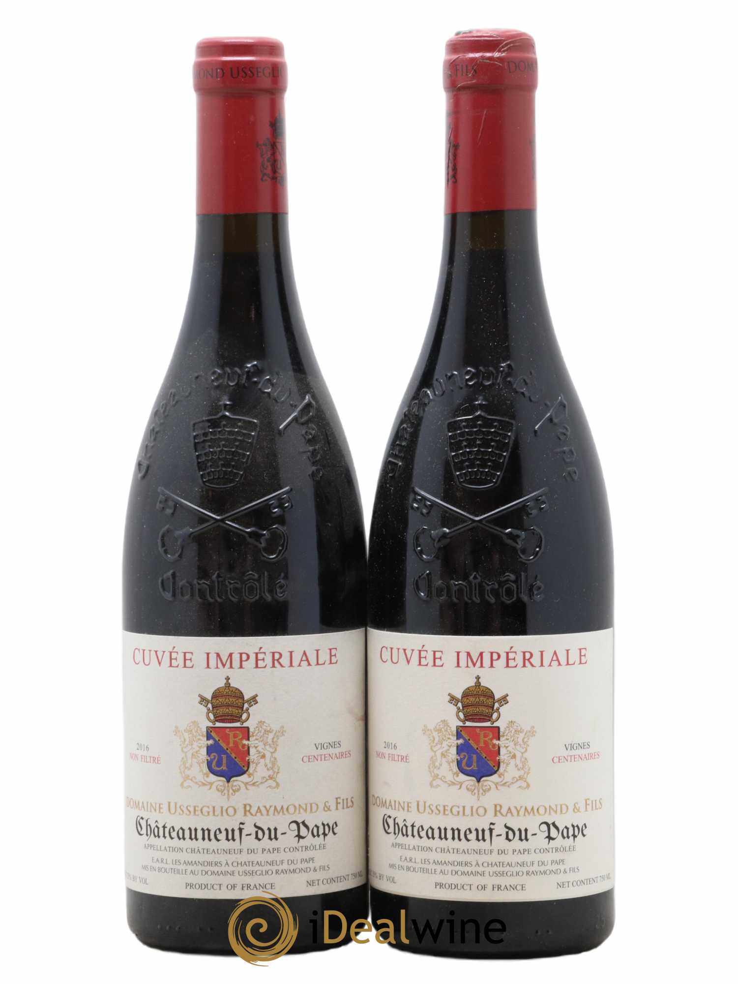 Châteauneuf-du-Pape Raymond Usseglio & Fils (Domaine) Cuvée Imperiale 2016 - Lot de 2 bouteilles - 0