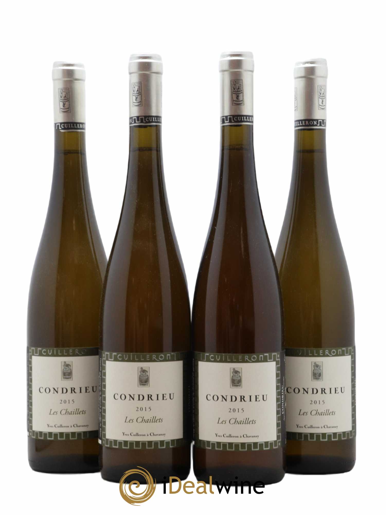 Condrieu Les Chaillets Yves Cuilleron (Domaine) (sans prix de réserve) 2015 - Lot de 4 bouteilles - 0