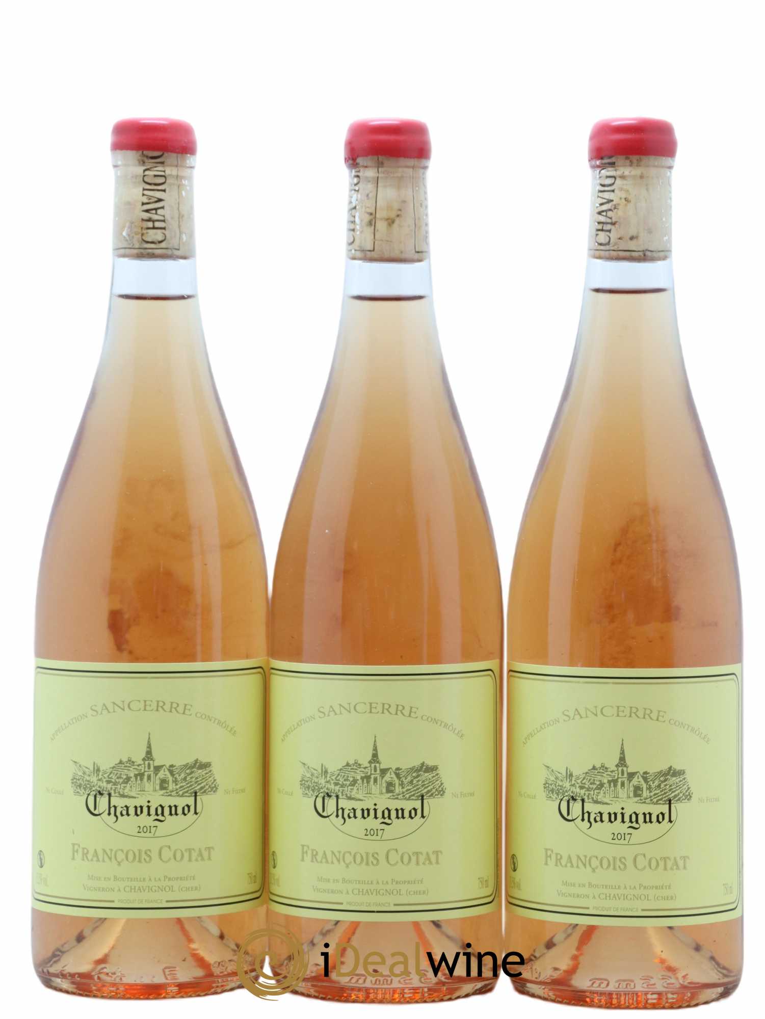 Sancerre François Cotat 2017 - Lot of 3 bottles - 0