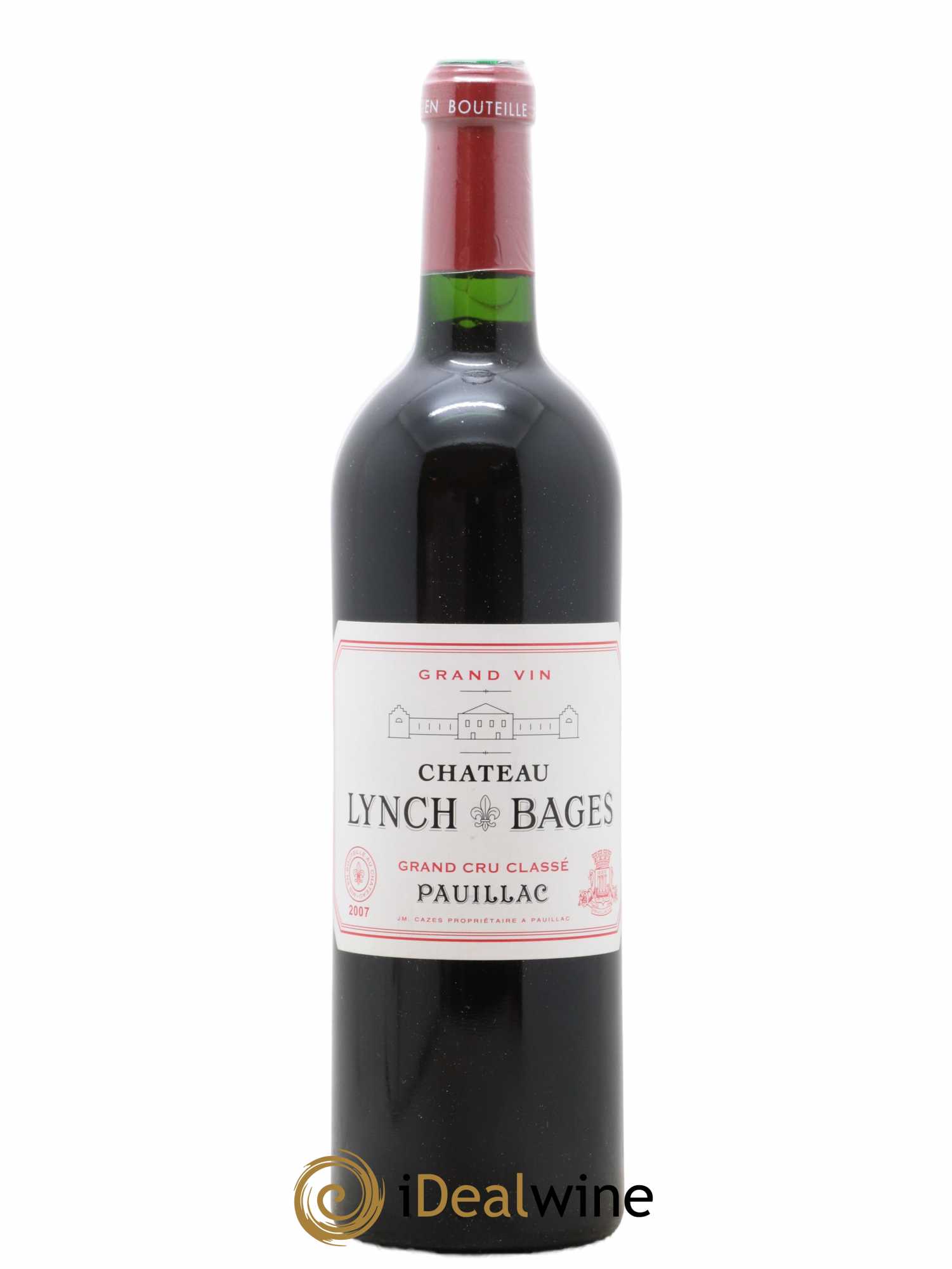 Château Lynch Bages 5ème Grand Cru Classé 2007 - Lot de 1 bouteille - 0
