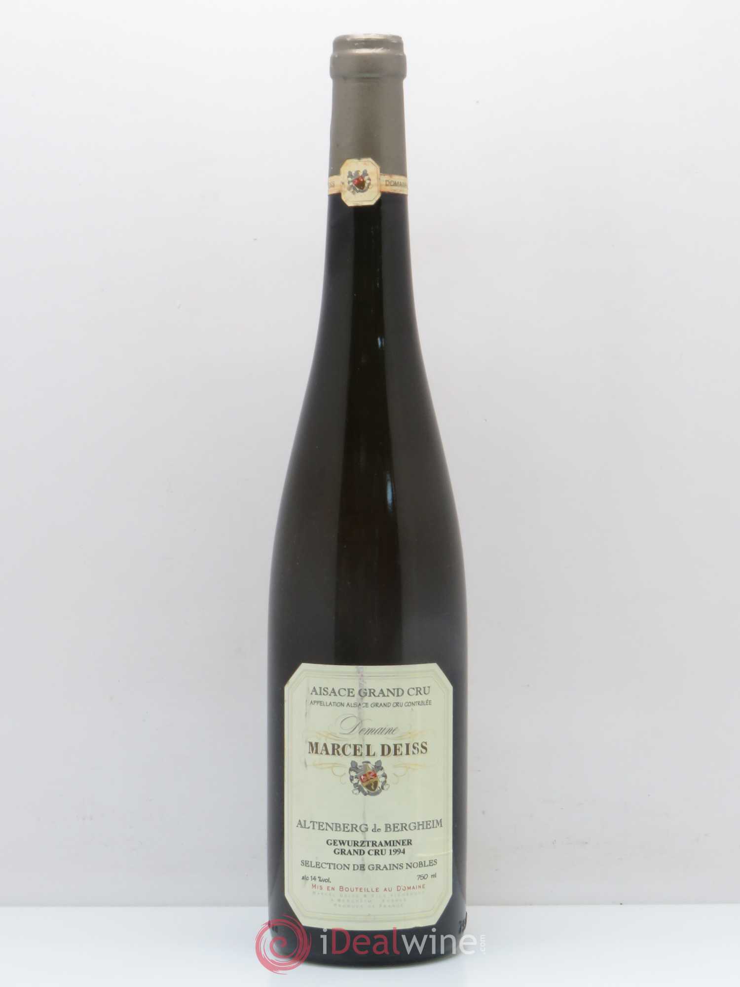 Alsace Gewurztraminer Sélection de Grains Nobles Grand Cru Altenberg de Bergheim Marcel Deiss (Domaine) 1994 - Lotto di 1 bottiglia - 0
