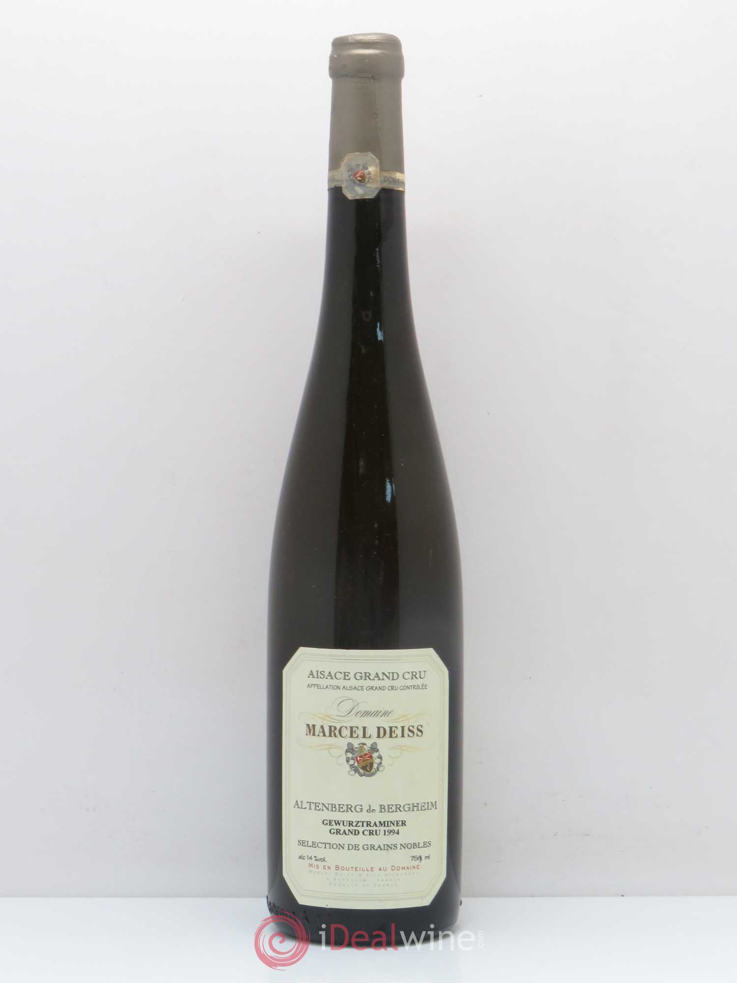 Alsace Gewurztraminer Sélection de Grains Nobles Grand Cru Altenberg de Bergheim Marcel Deiss (Domaine) 1994 - Lotto di 1 bottiglia - 0