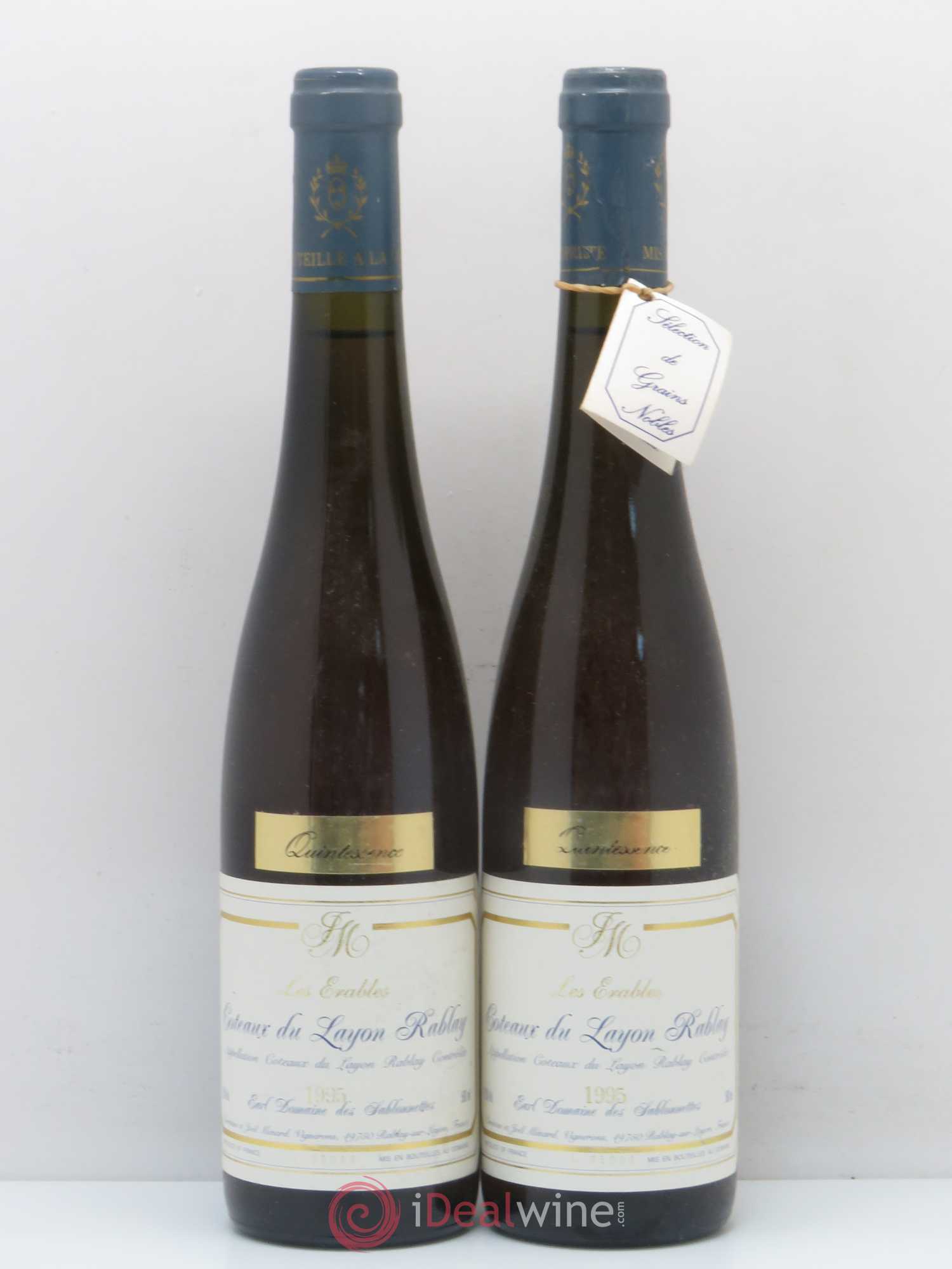 Coteaux du Layon 1995 - Lotto di 2 bottiglie - 0