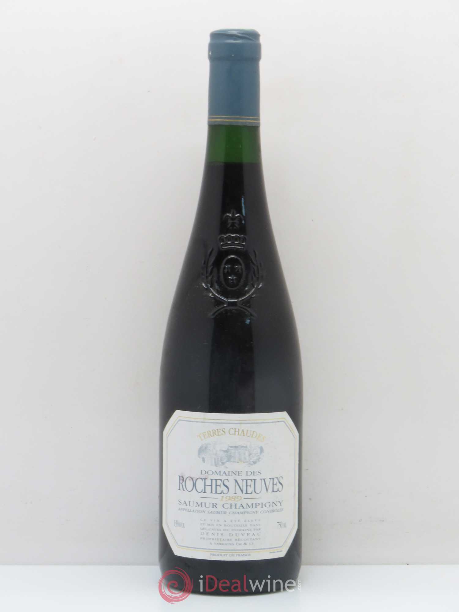Saumur-Champigny Terres Chaudes Domaine des Roches Neuves - Thierry Germain 1989 - Lot de 1 bouteille - 0