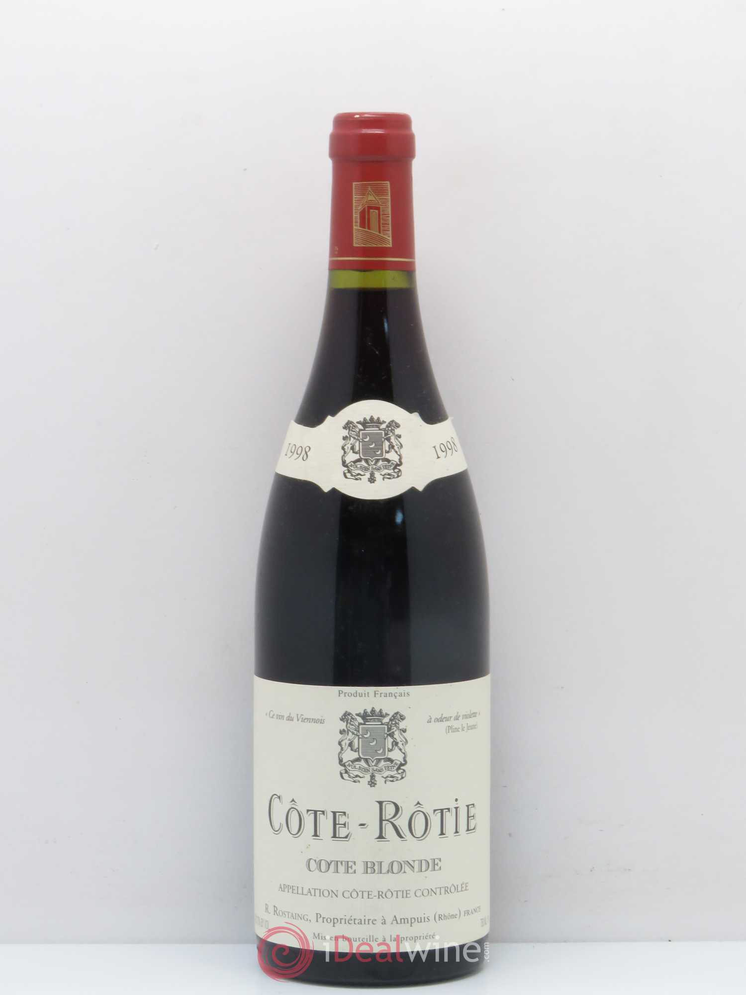 Côte-Rôtie Côte Blonde René Rostaing 1998 - Posten von 1 Flasche - 0