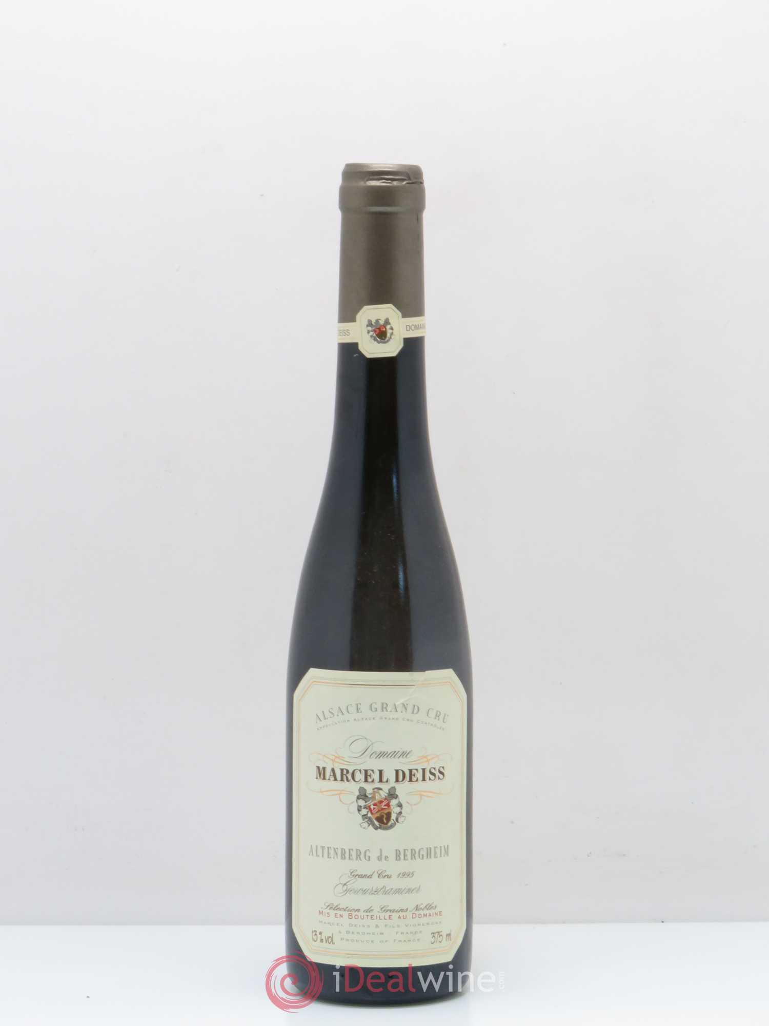 Alsace Gewurztraminer Sélection de Grains Nobles Grand Cru Altenberg de Bergheim Marcel Deiss (Domaine) (senza prezzo di riserva) 1995 - Lotto di 1 mezza bottiglia - 0