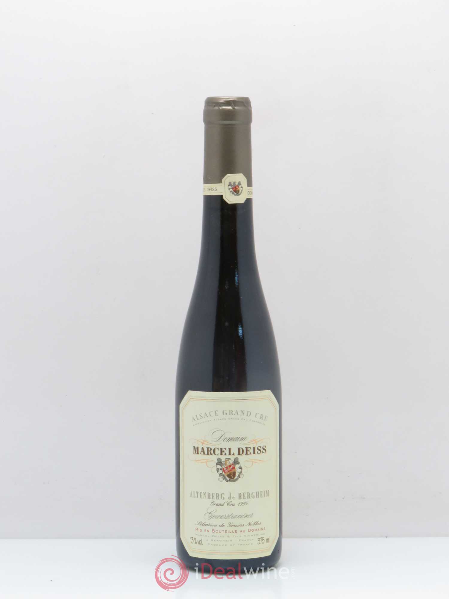 Alsace Gewurztraminer Sélection de Grains Nobles Grand Cru Altenberg de Bergheim Marcel Deiss (Domaine) (senza prezzo di riserva) 1995 - Lotto di 1 mezza bottiglia - 0