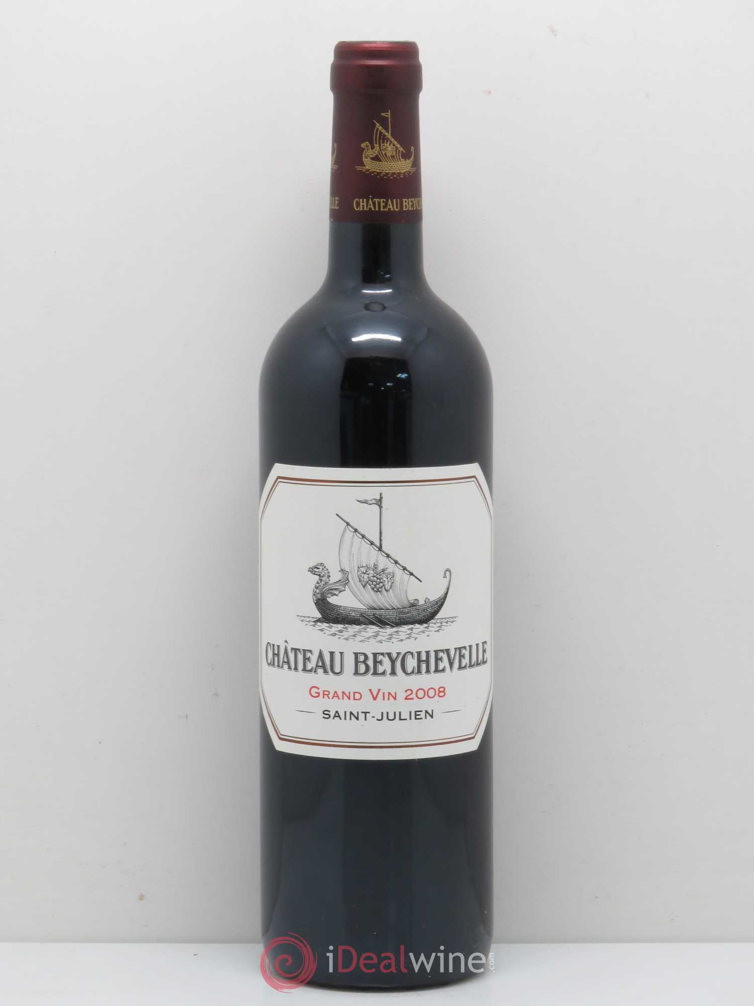 Château Beychevelle 4ème Grand Cru Classé 2008 - Lot de 1 bouteille - 0