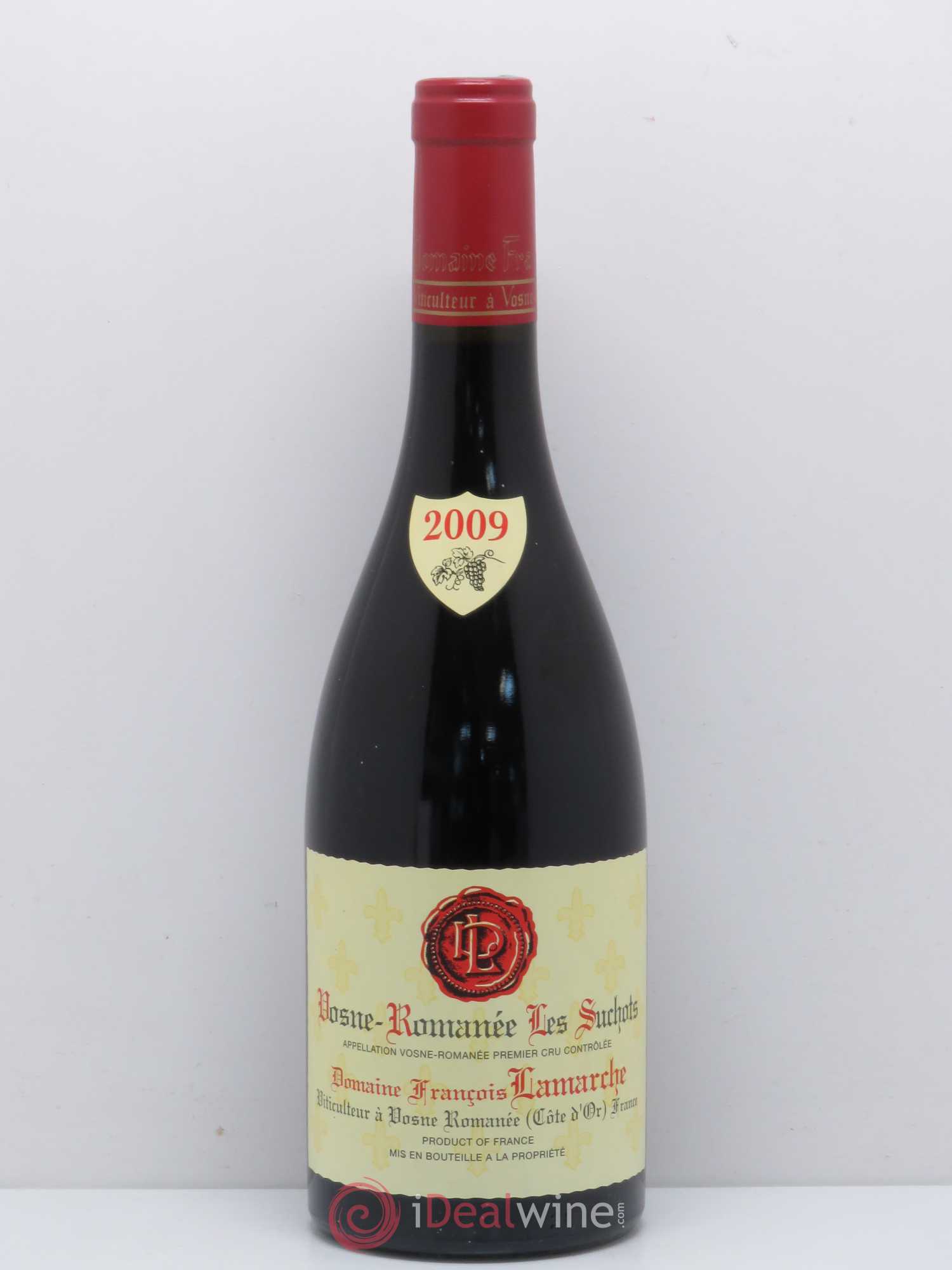 Vosne-Romanée 1er Cru Les Suchots Lamarche (Domaine) 2009 - Lot de 1 bouteille - 0