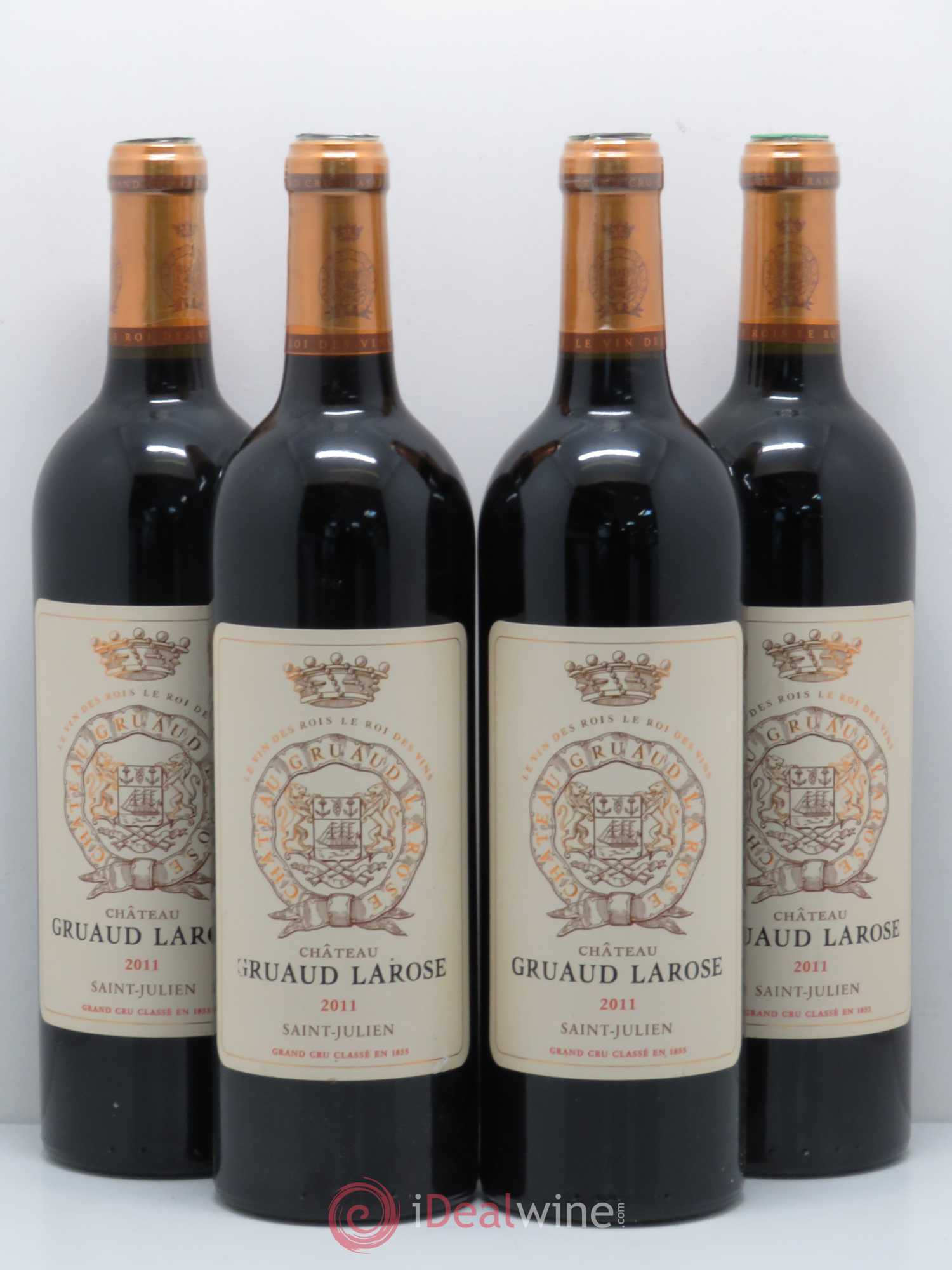 Château Gruaud Larose 2ème Grand Cru Classé 2011 - Lot de 4 bouteilles - 0