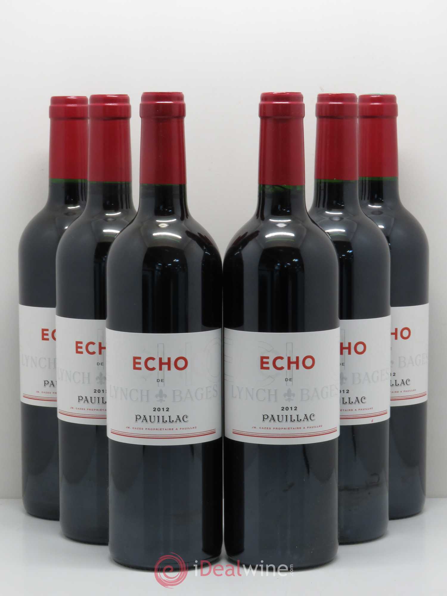 Echo de Lynch Bages Second Vin 2012 - Lot de 6 bouteilles - 0