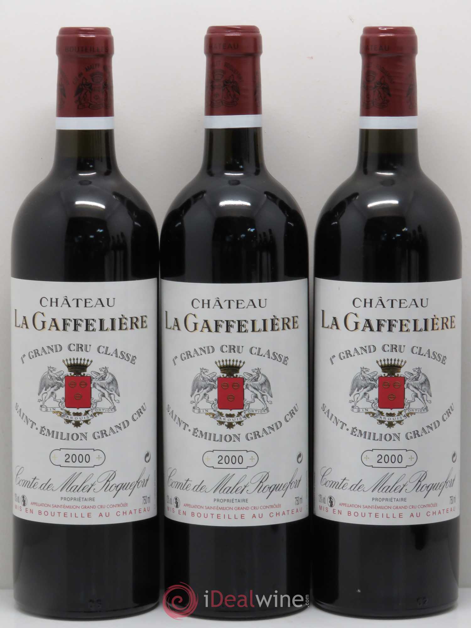 Château la Gaffelière 1er Grand Cru Classé B 2000 - Lot de 6 bouteilles - 2