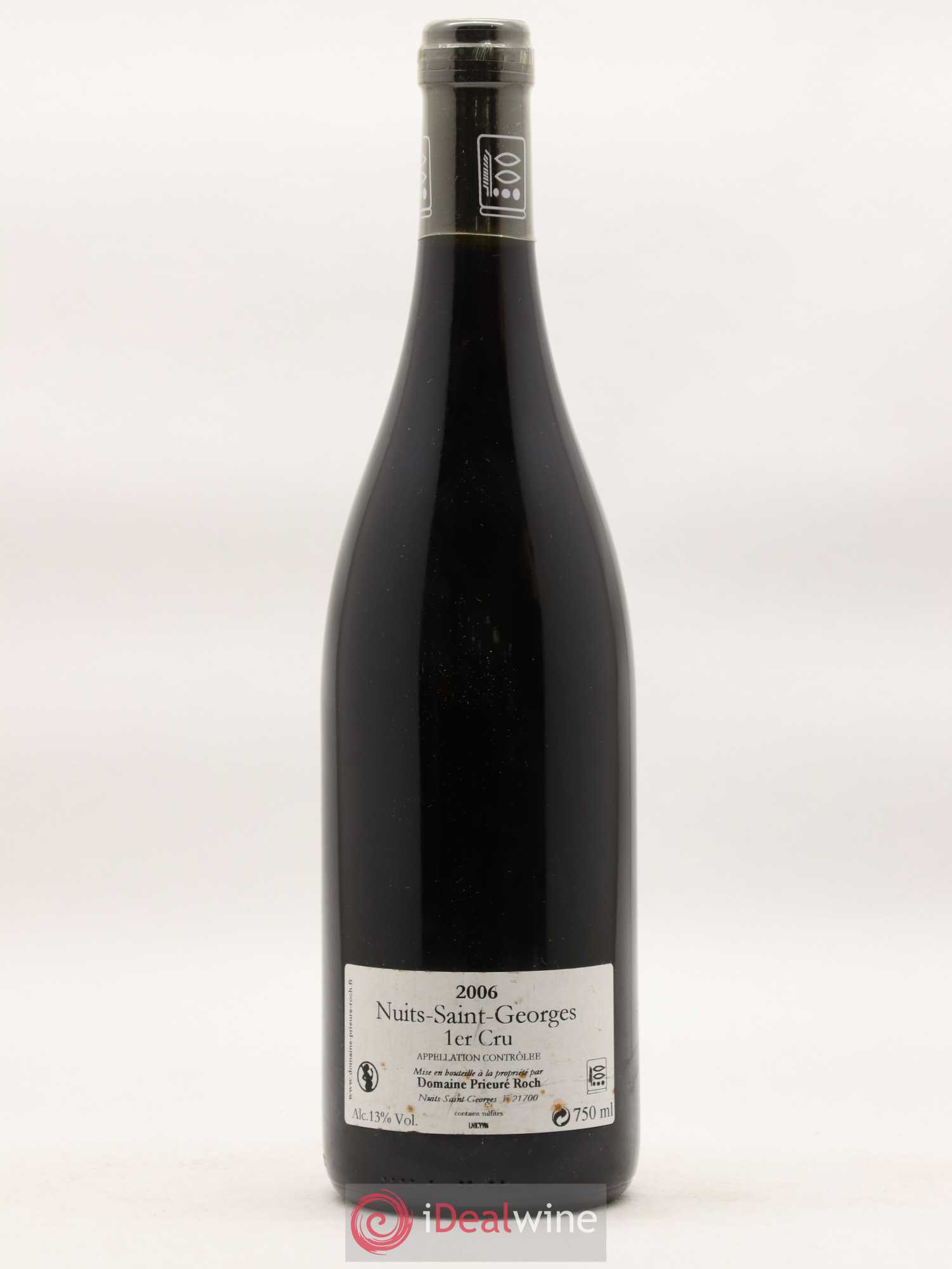 Nuits-Saint-Georges 1er Cru Vieilles Vignes Prieuré Roch 2006 - Lot de 1 bouteille - 1