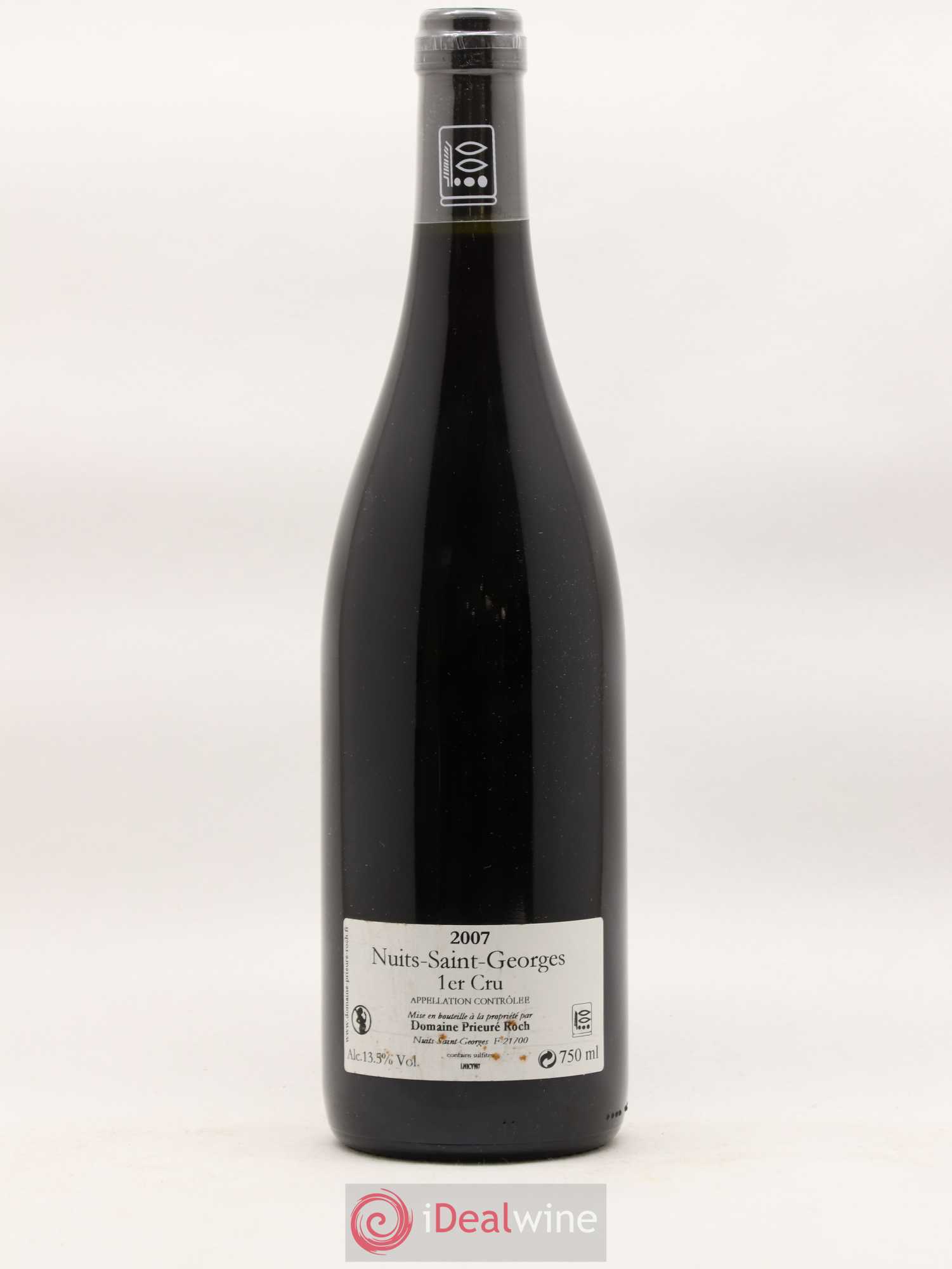 Nuits-Saint-Georges 1er Cru Vieilles Vignes Prieuré Roch 2007 - Lot de 1 bouteille - 1