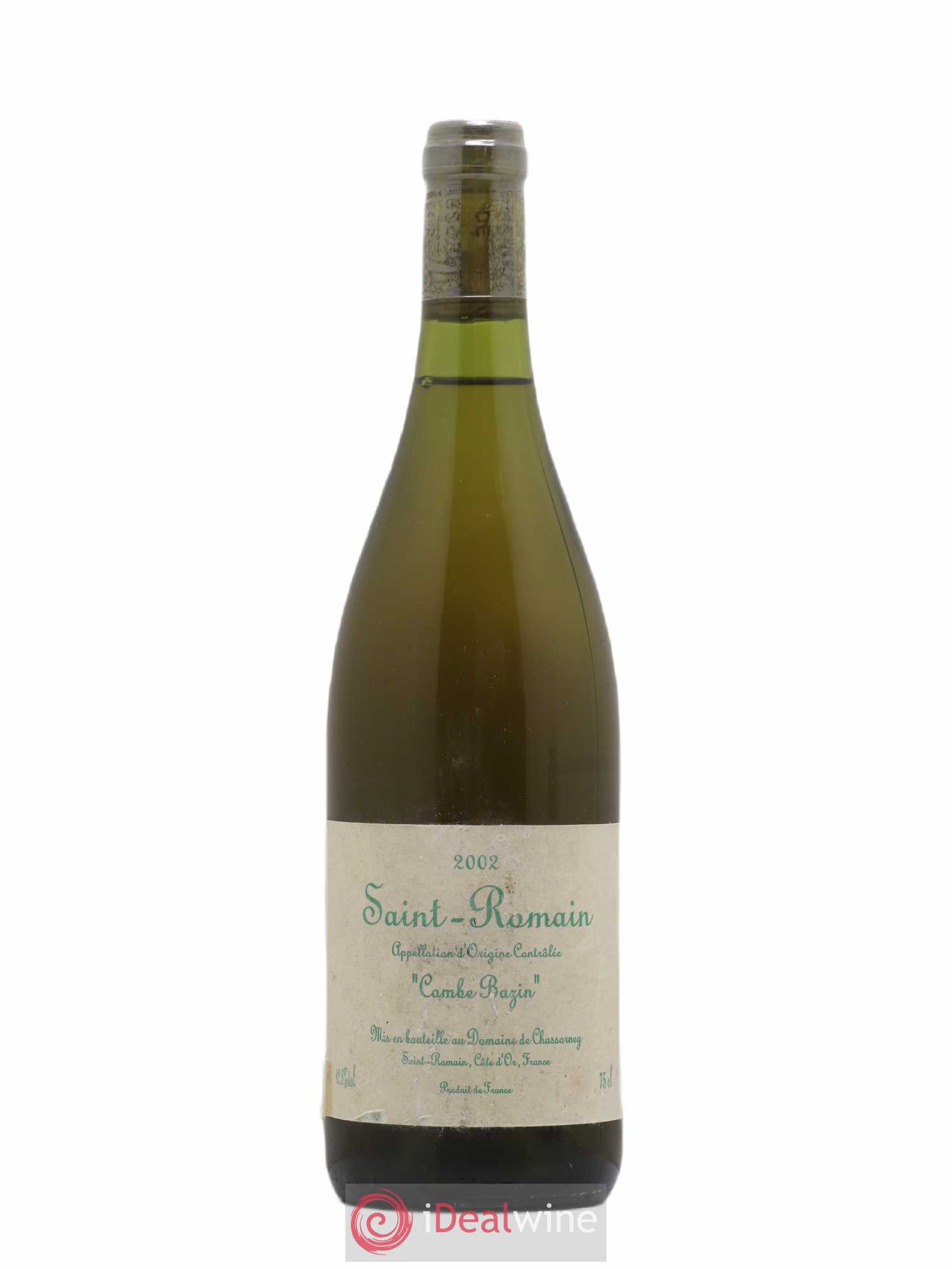 Saint-Romain Combe Bazin Domaine de Chassorney 2002 - Lot de 1 bouteille - 0