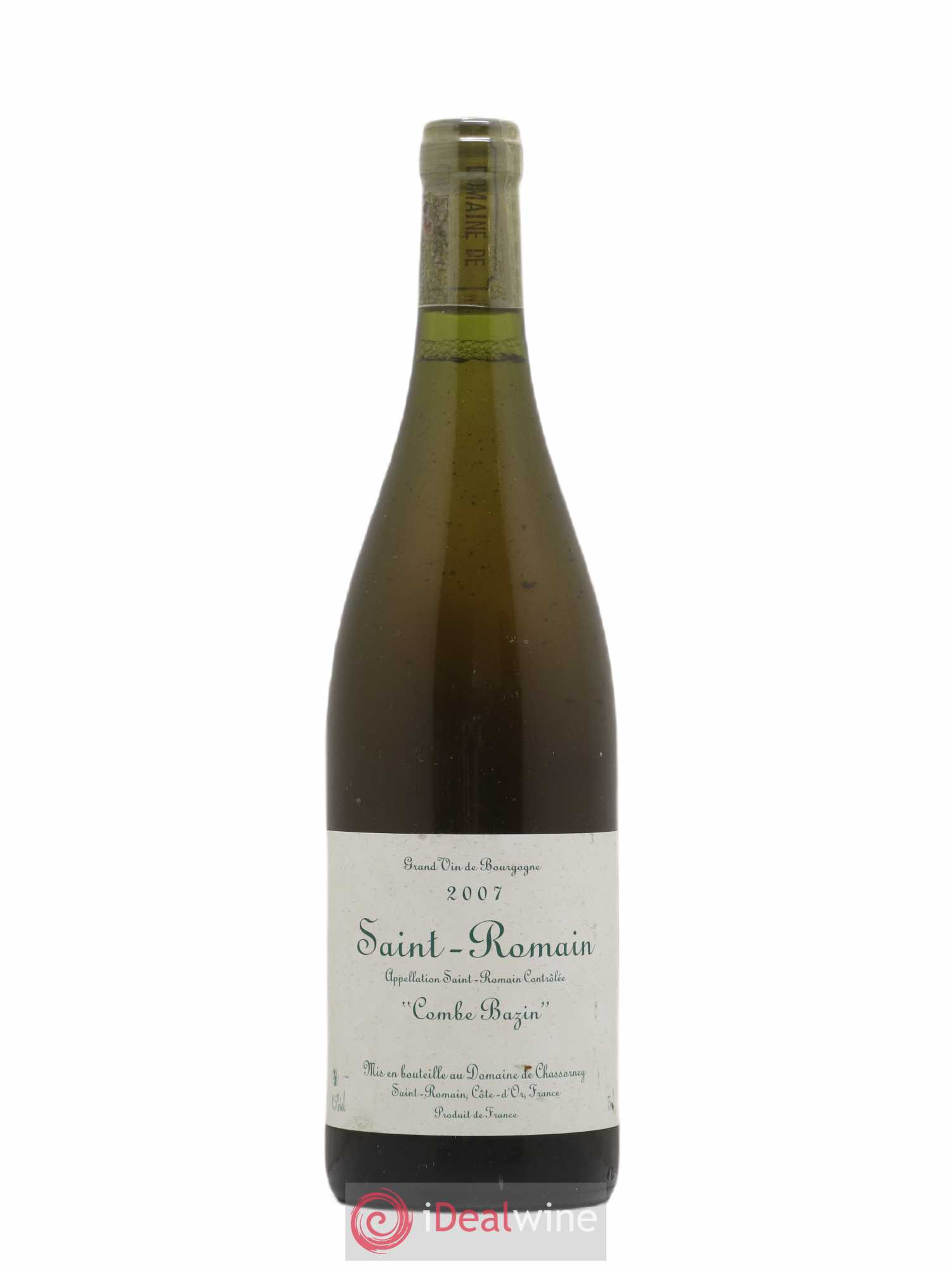 Saint-Romain Combe Bazin Domaine de Chassorney 2007 - Lot de 1 bouteille - 0