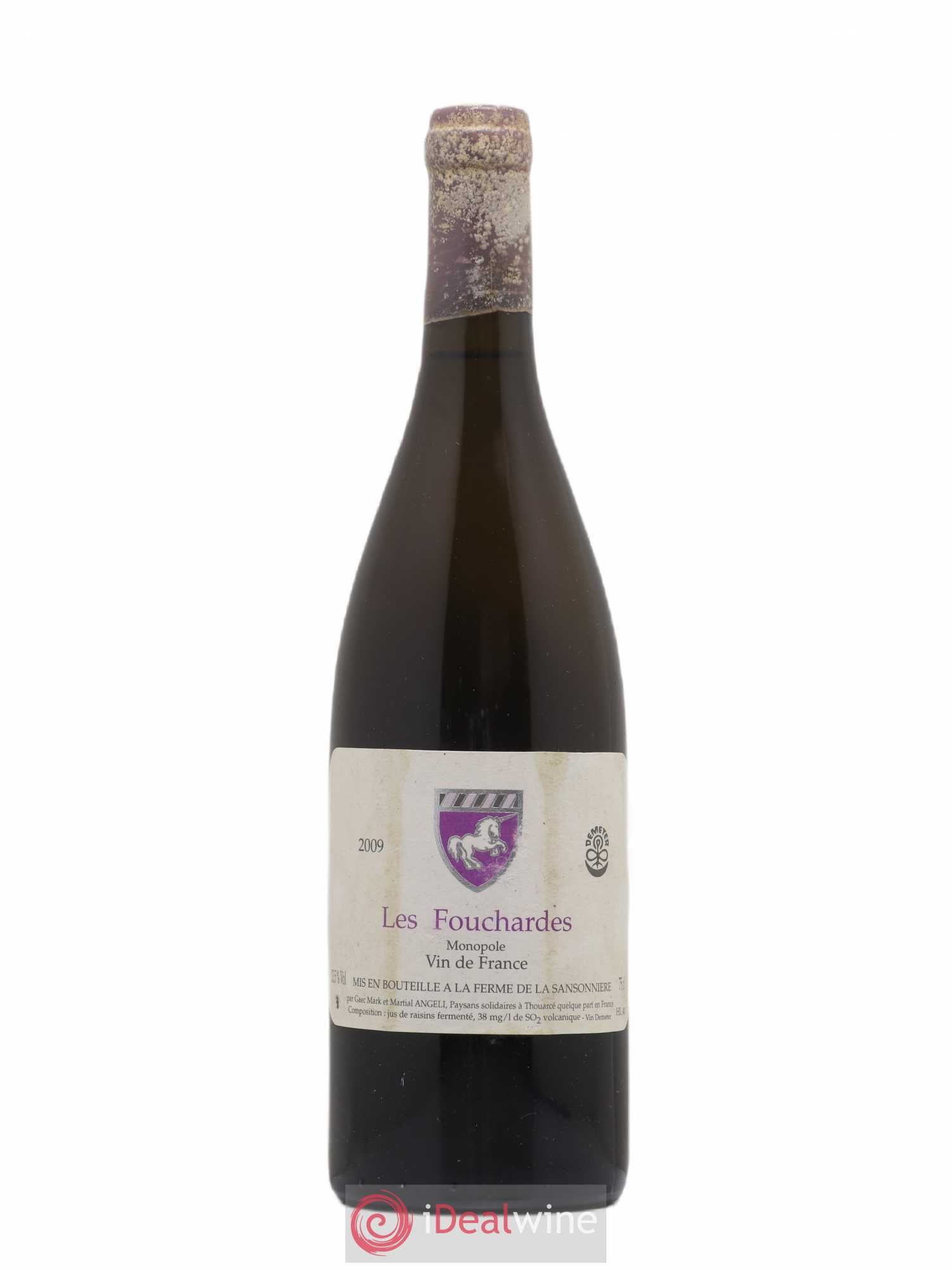 Vin de France Les Fouchardes Mark Angeli (Domaine) - Ferme de la Sansonnière 2009 - Lot de 1 bouteille - 0